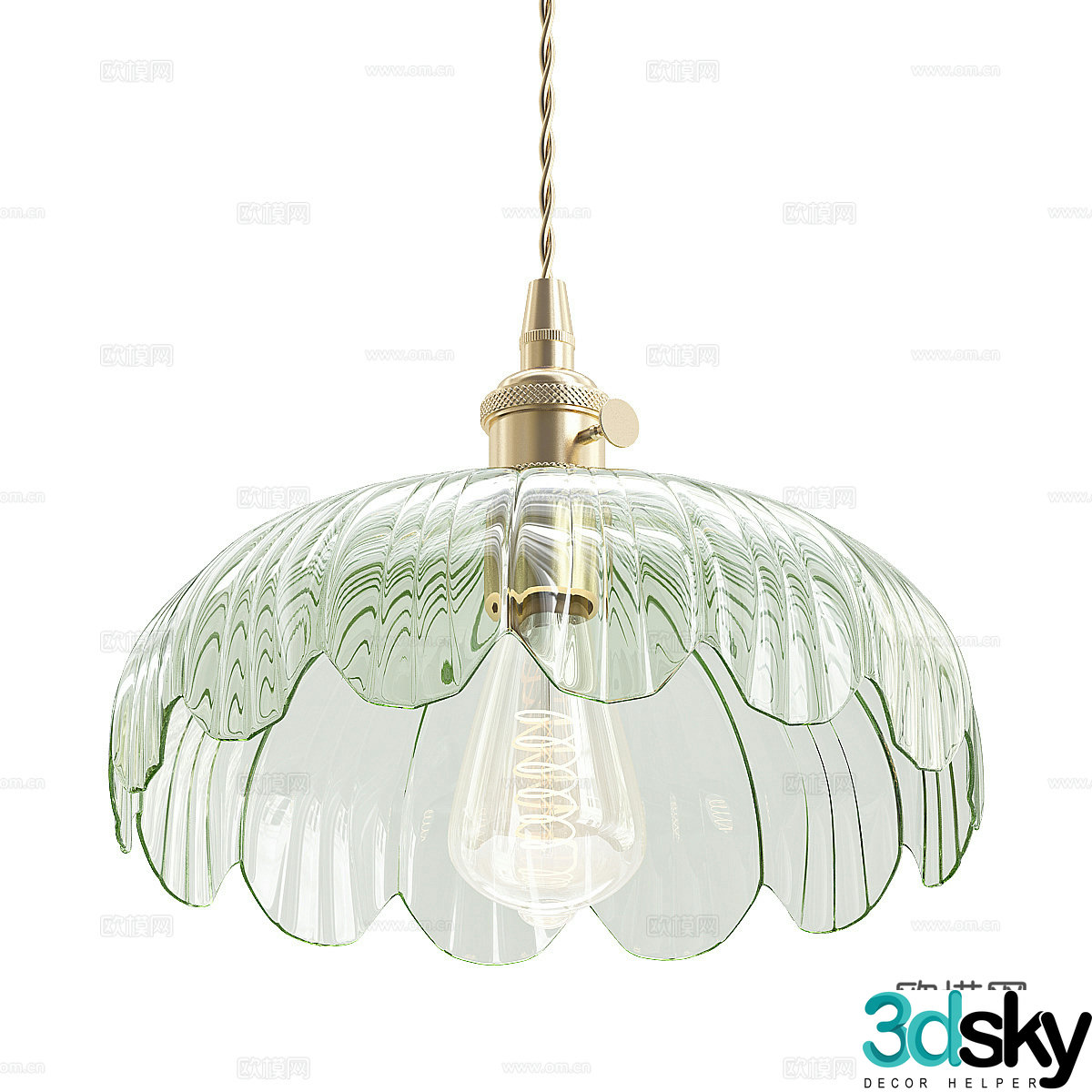 Glass Chandelier Modeling Chandelier Bar Chandelier Living Room Chandelier Restaurant Chandelier Bedside Chandelier 3D Model