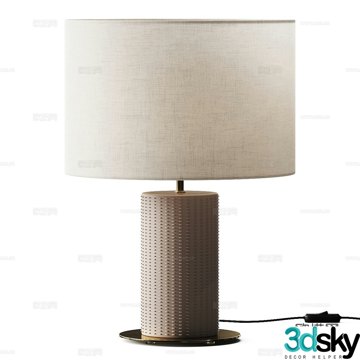 Paper table lamp Decorative table lamp Bedside chandelier Sofa table lamp Study table lamp Modeling table lamp 3D model