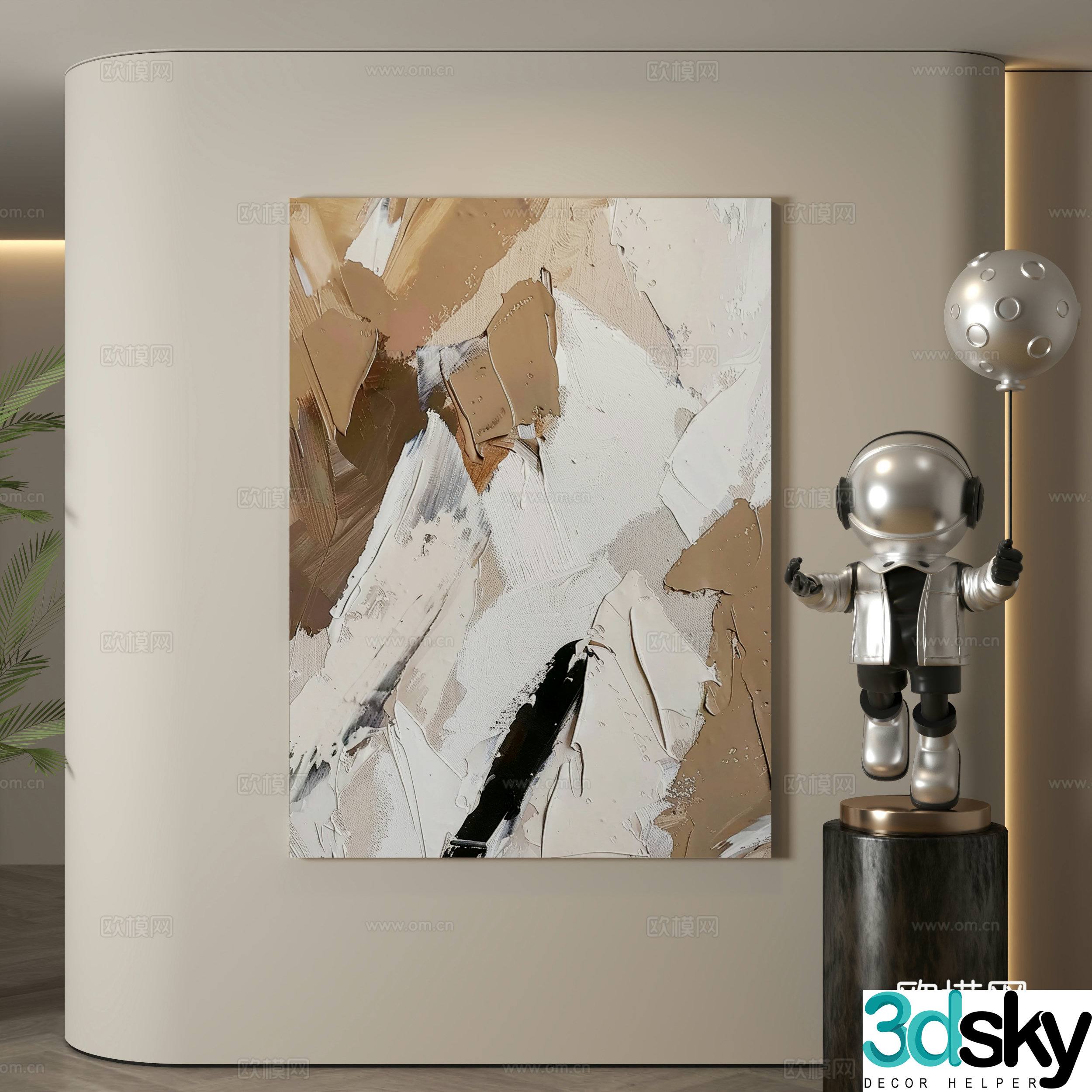 Modern hanging paintings Italian hanging paintings Simple hanging paintings Hanging paintings Decorative paintings 3D model