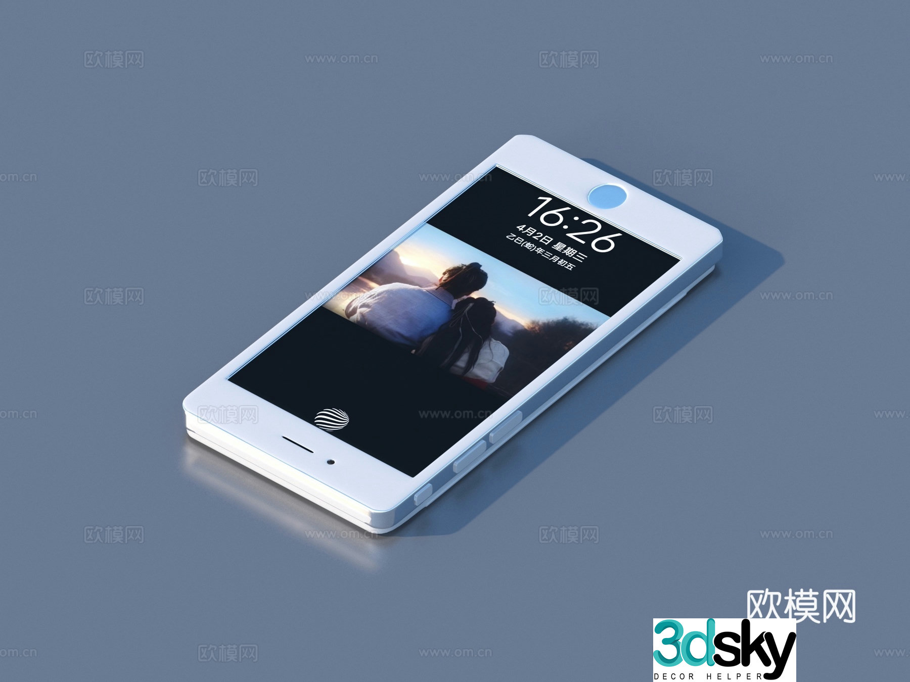 Mobile Smartphone 3d model