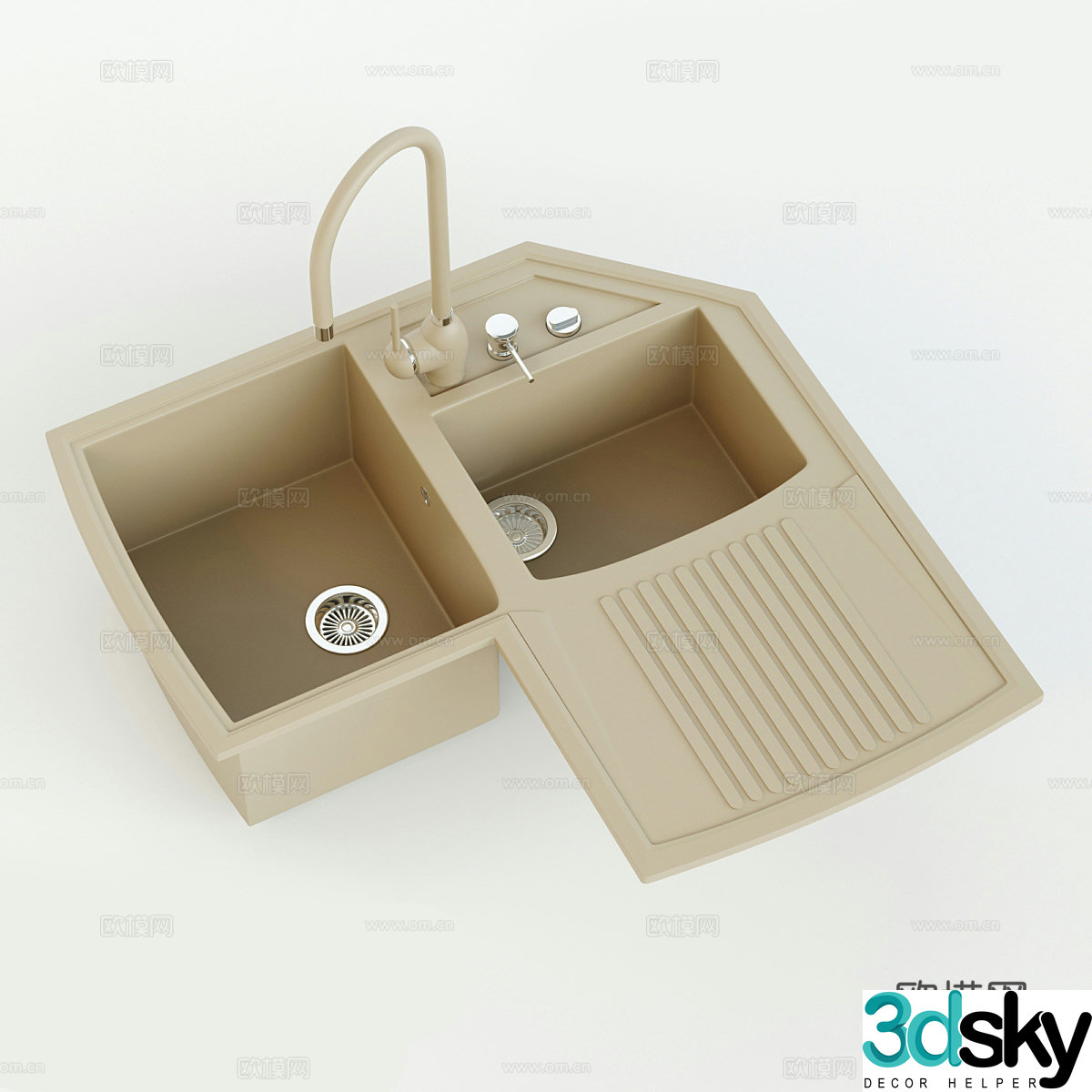 Washbasin wash basin 3D model