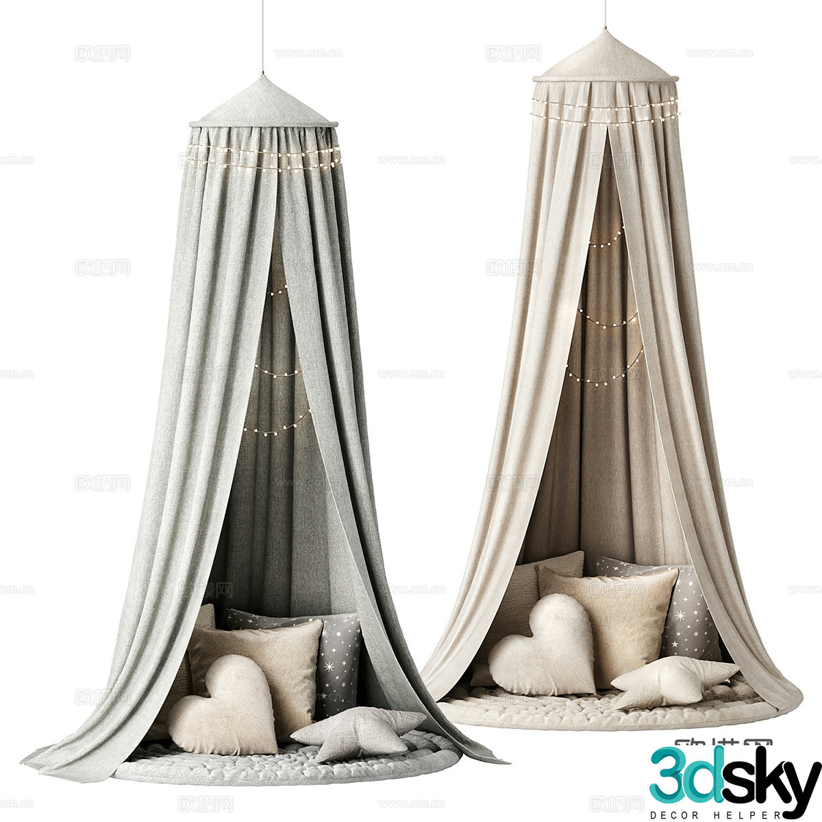 Children’s tent 3d model