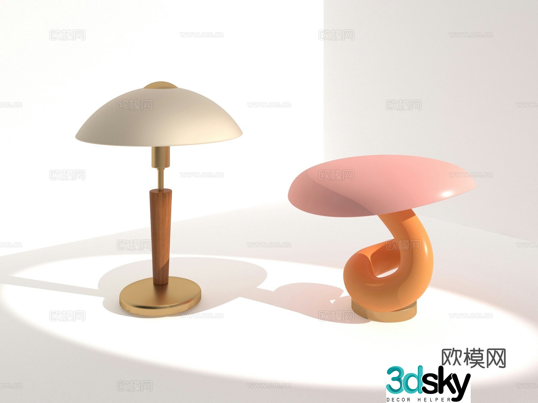 Living room desk lamp new style desk lamp fashionable desk lamp desk lamp 3d model