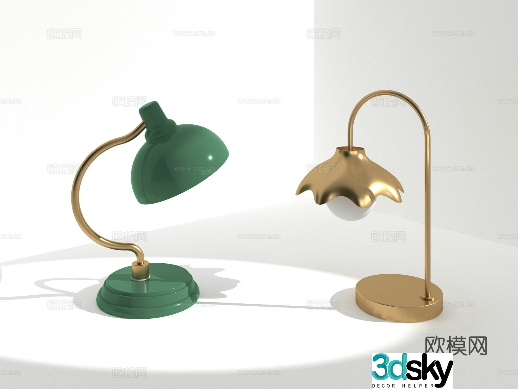 Living room desk lamp new style desk lamp fashionable desk lamp desk lamp 3d model