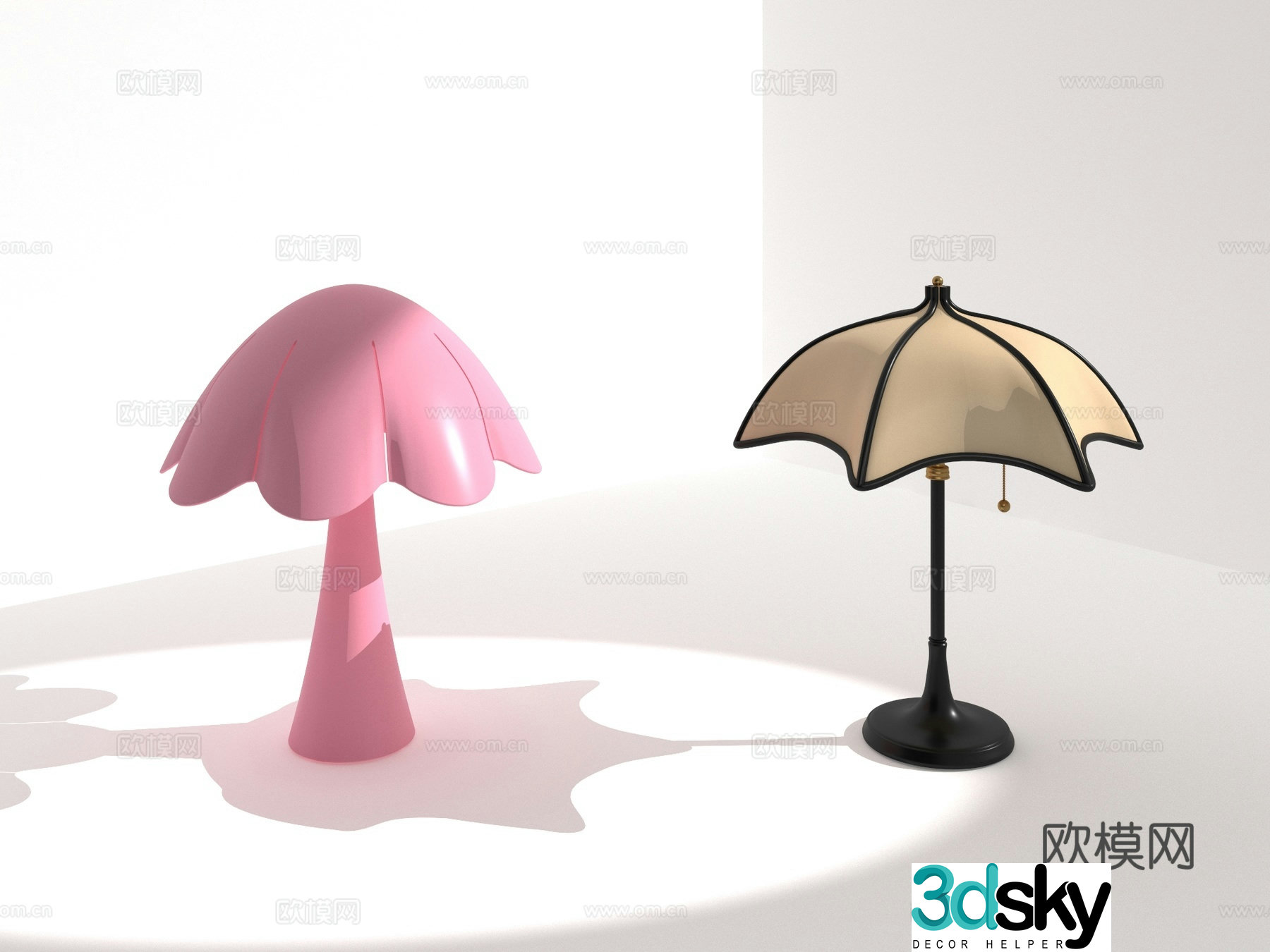Living room desk lamp new style desk lamp fashionable desk lamp desk lamp 3d model