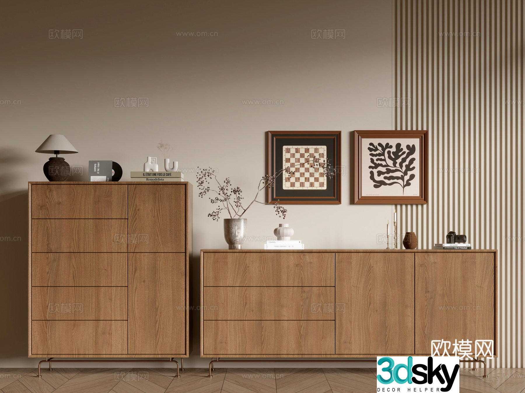 Modern cabinet whole cabinet sideboard balcony cabinet storage cabinet entrance entrance cabinet 3D model