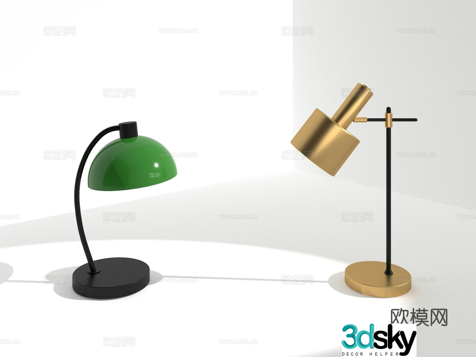 Living room desk lamp new style desk lamp fashionable desk lamp desk lamp 3d model