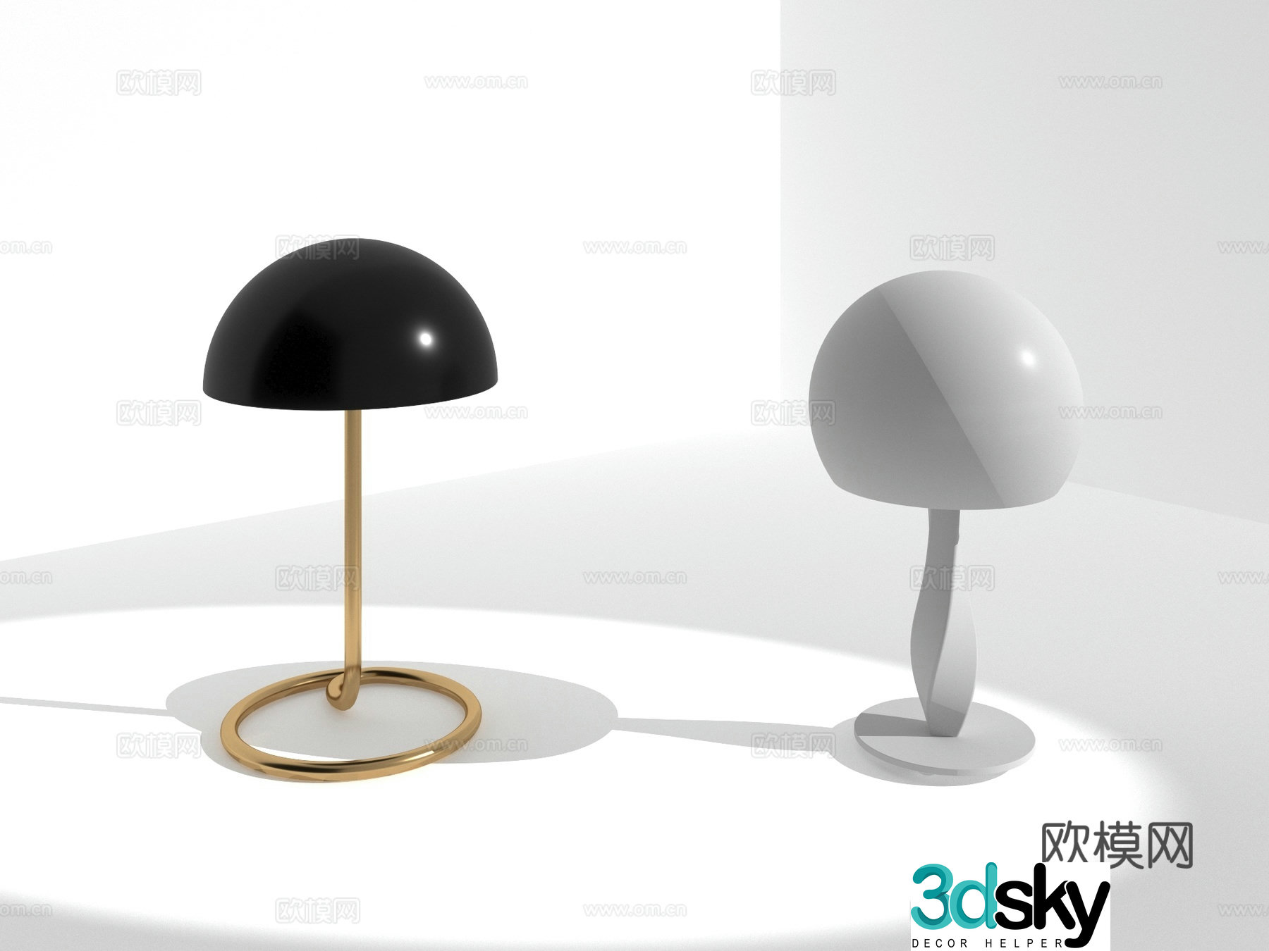 Living room desk lamp new style desk lamp fashionable desk lamp desk lamp 3d model