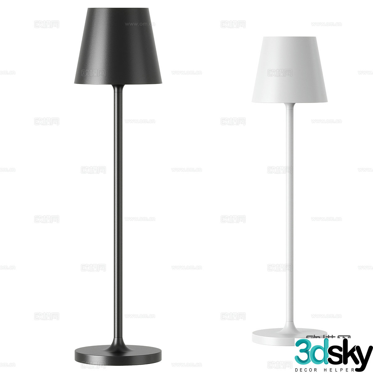 Floor lamp 3d model