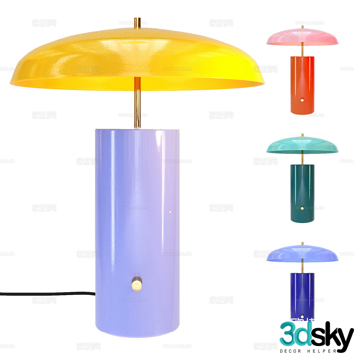 Floor lamp 3d model