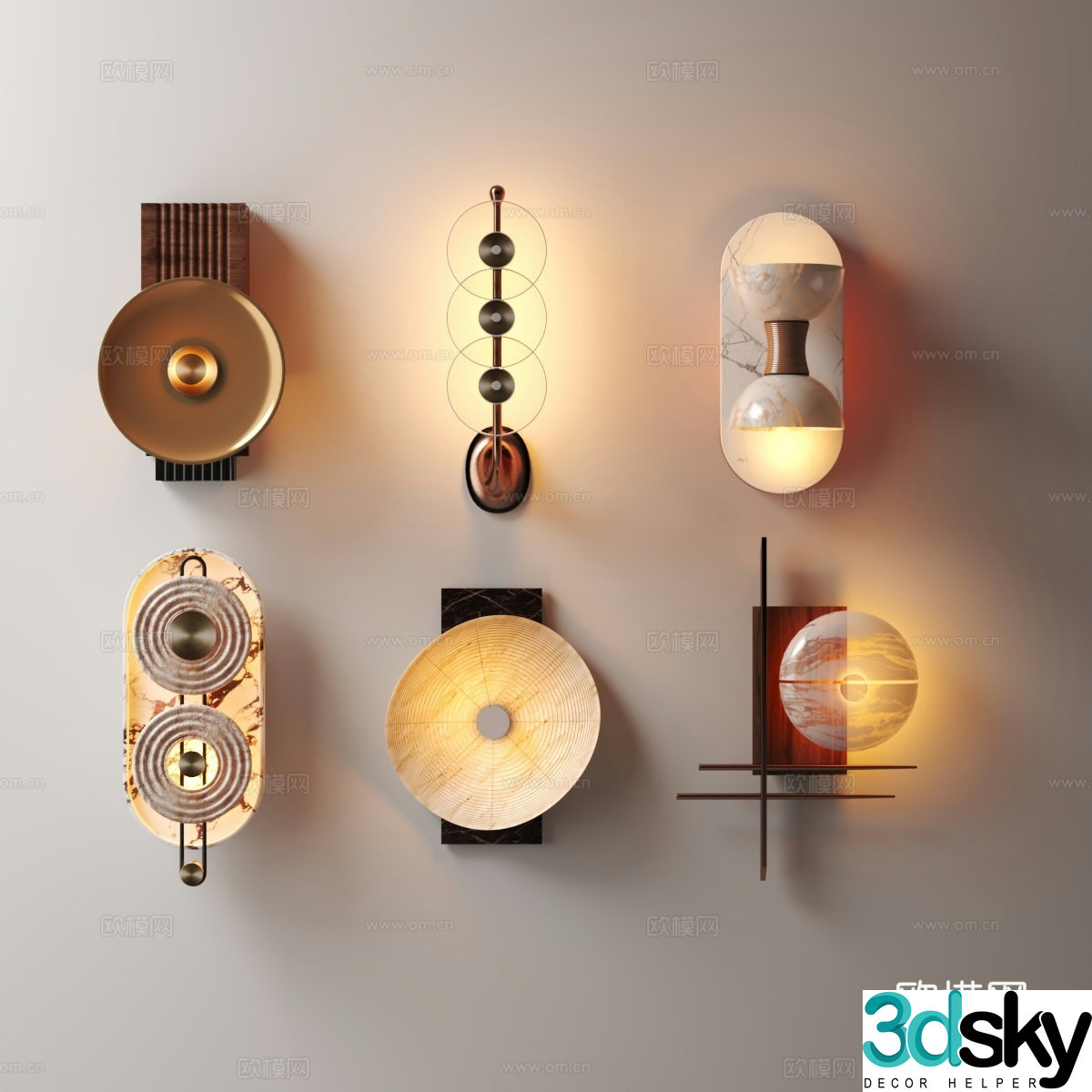 Wall lamp 3d model