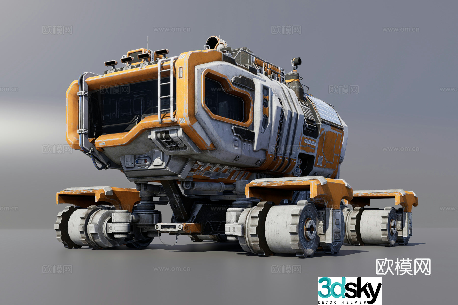 Star tank 3d model