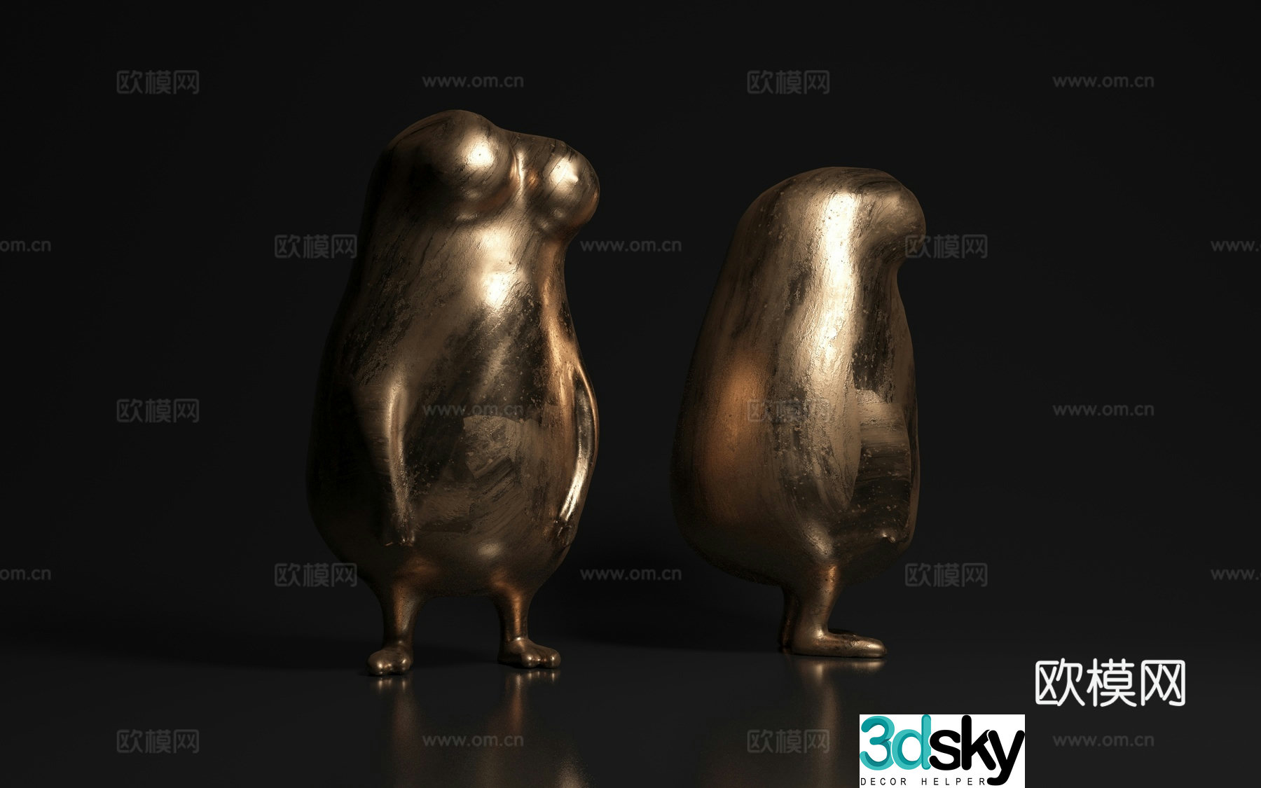 Art sculpture Metal ornaments Art installation Ornaments Decoration Props Exhibition Utensils 3D Model
