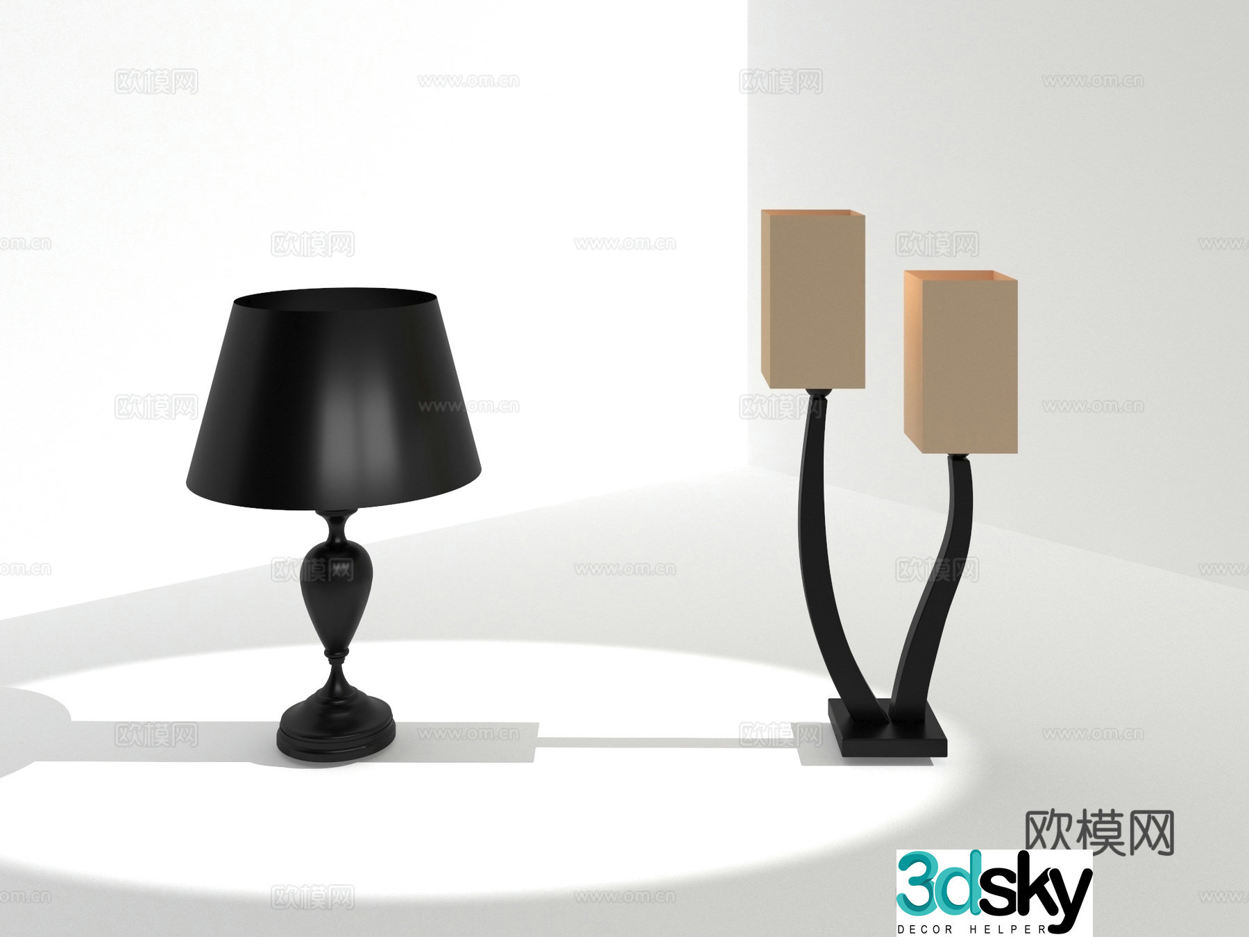 Living room desk lamp new style desk lamp fashionable desk lamp desk lamp 3d model