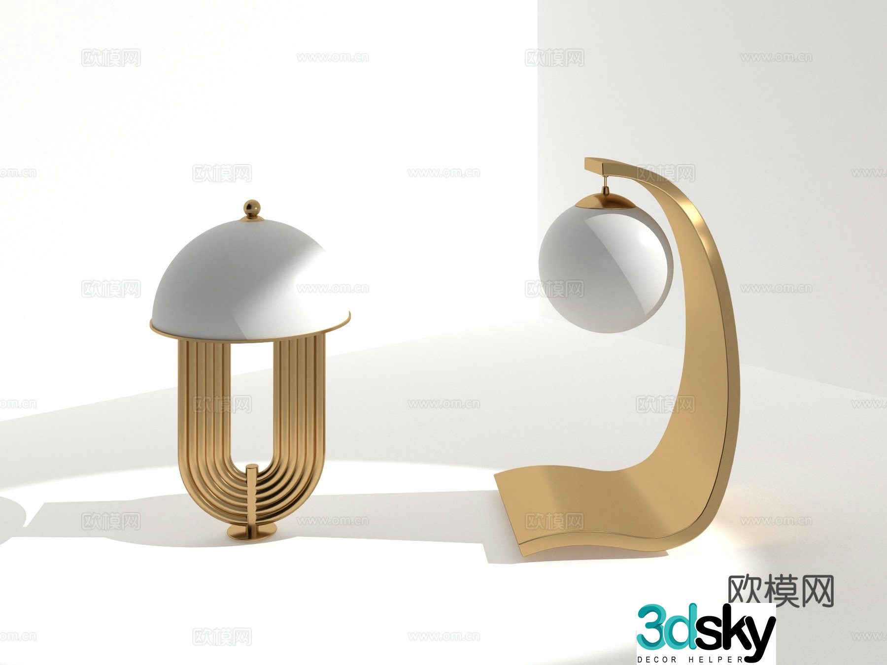 Living room desk lamp new style desk lamp fashionable desk lamp desk lamp 3d model