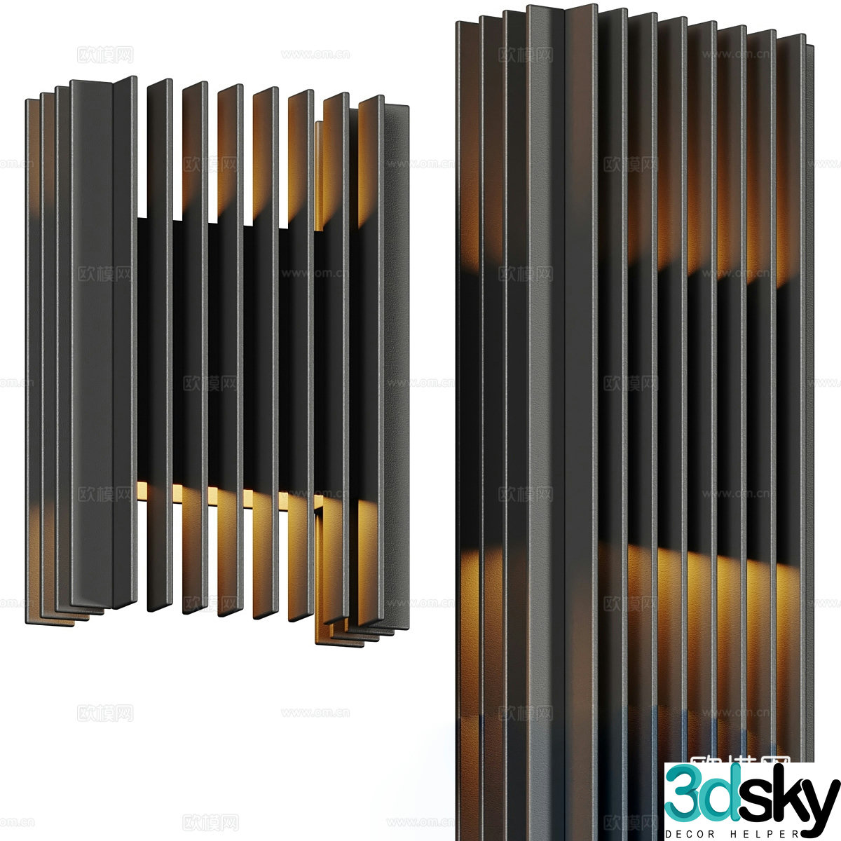 Curtain 3d model