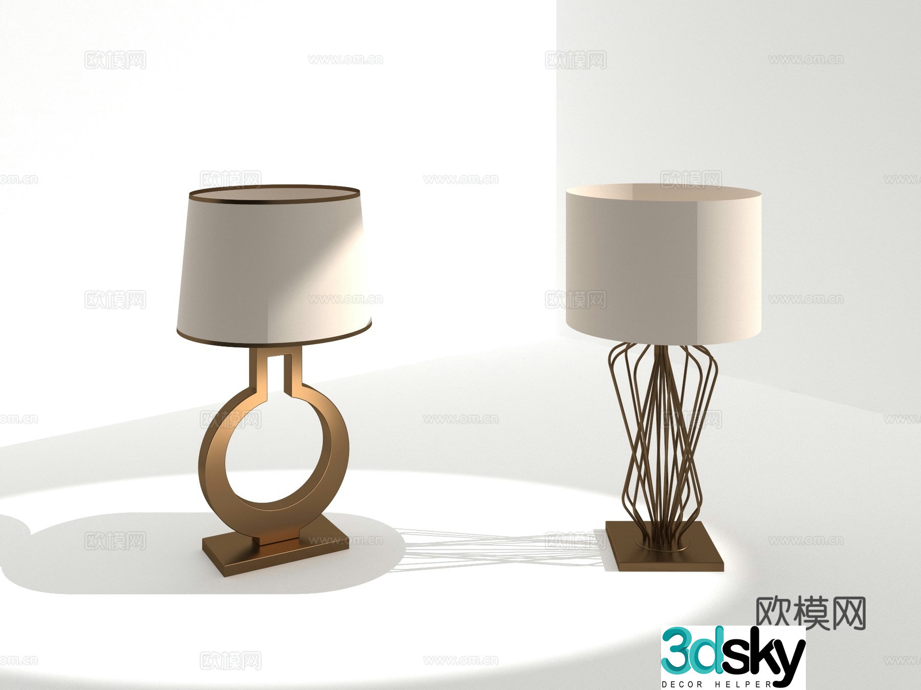 Living room desk lamp new style desk lamp fashionable desk lamp desk lamp 3d model