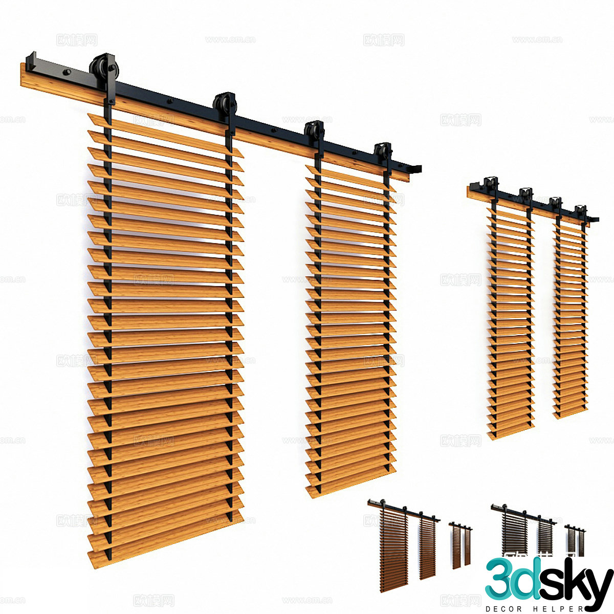 Venetian blind 3d model