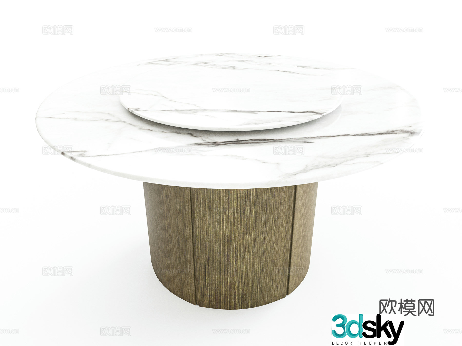 Dining table 3d model
