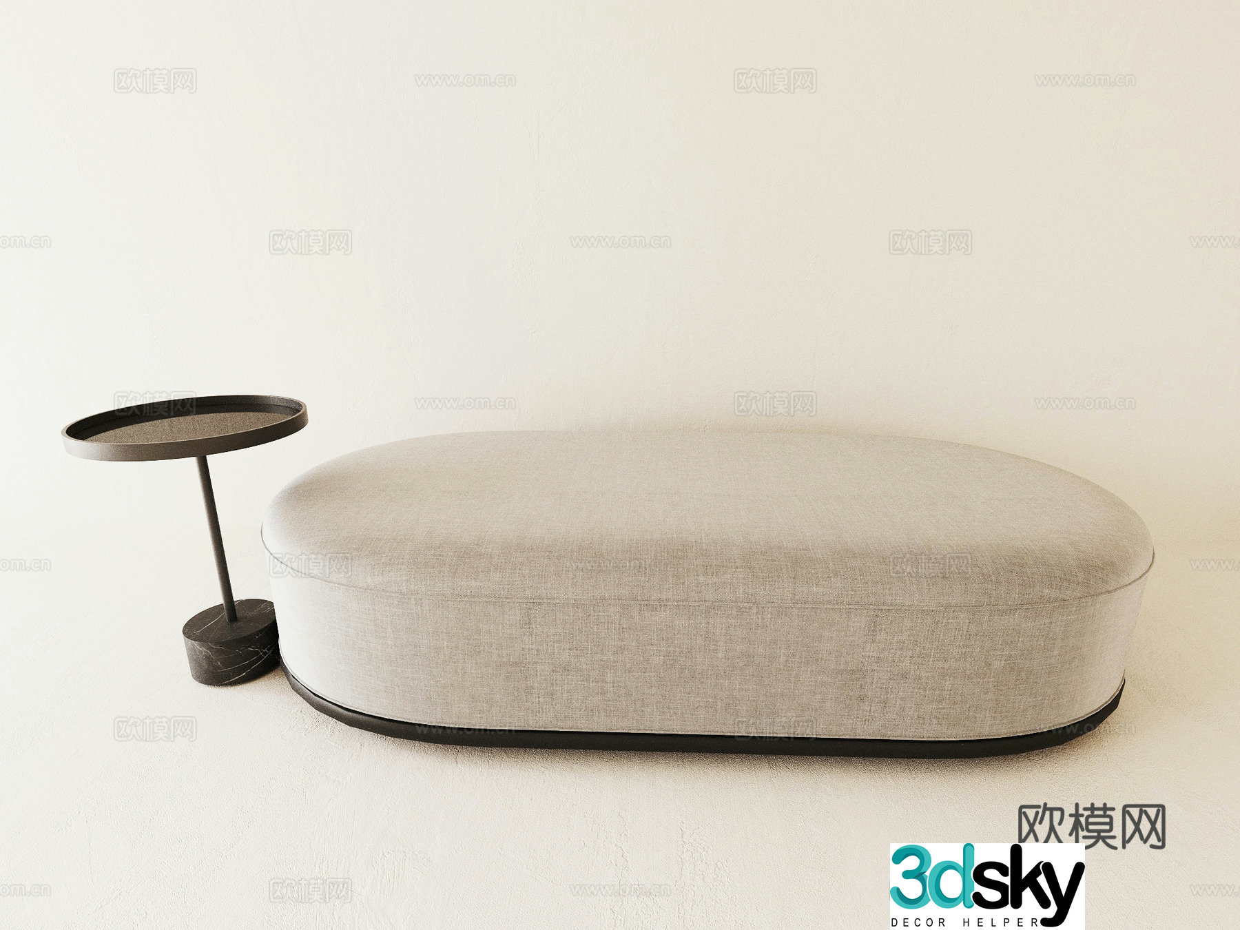 Stool Sofa stool 3d model