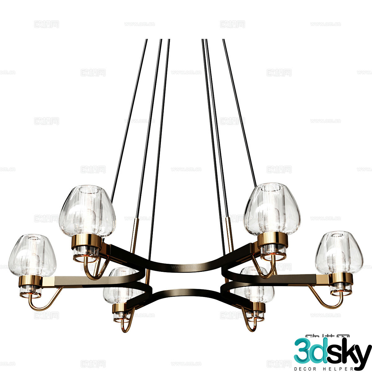 Chandelier 3d model