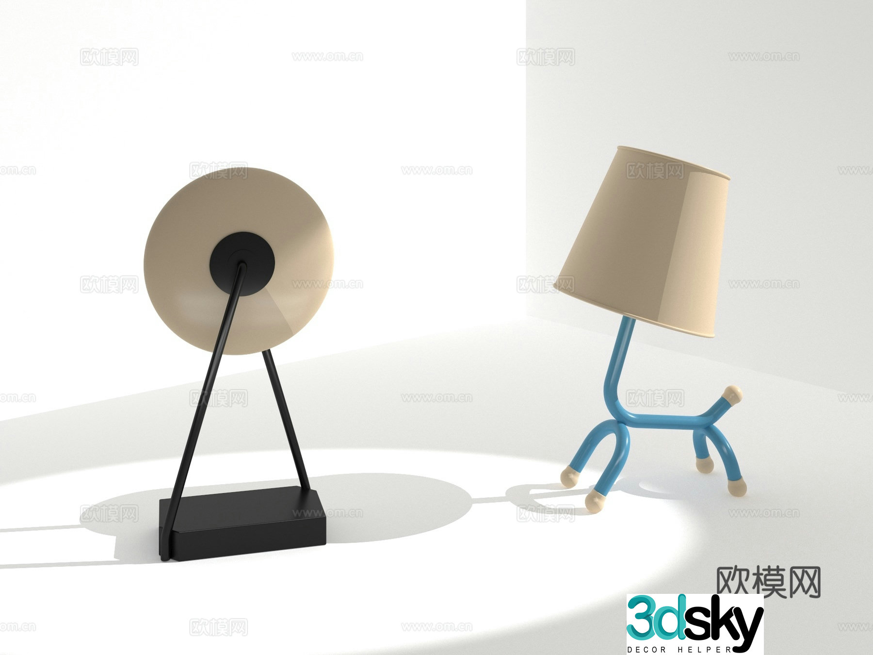 Living room desk lamp new style desk lamp fashionable desk lamp desk lamp 3d model