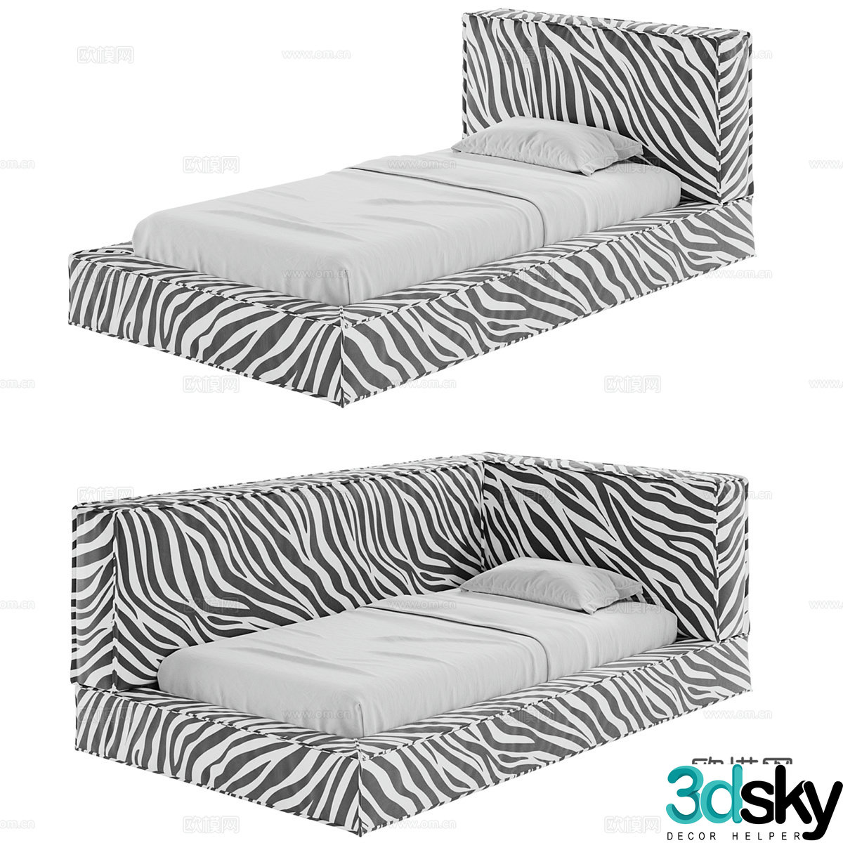 Children’s bed 3d model
