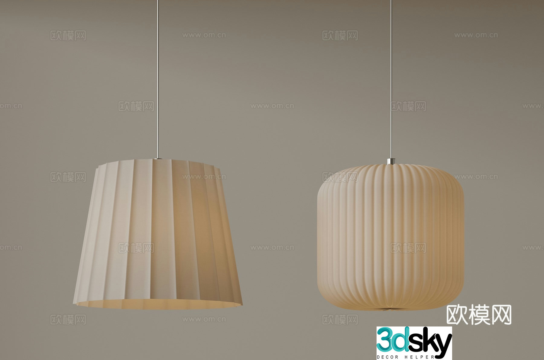 Modern medieval style chandelier Minimalist cream style chandelier Nordic simple chandelier Restaurant chandelier Bedroom 3D model