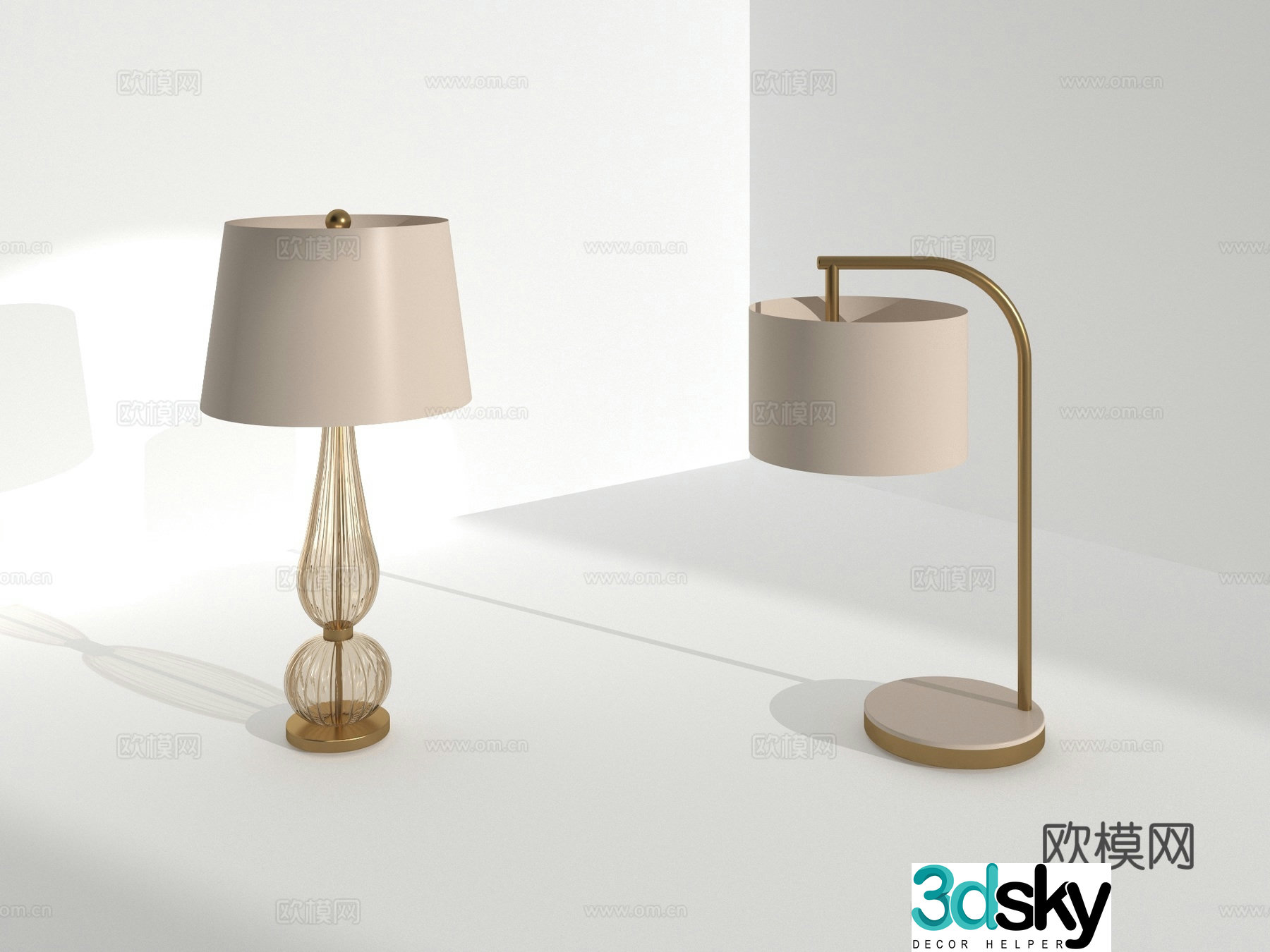 Living room desk lamp new style desk lamp fashionable desk lamp desk lamp 3d model