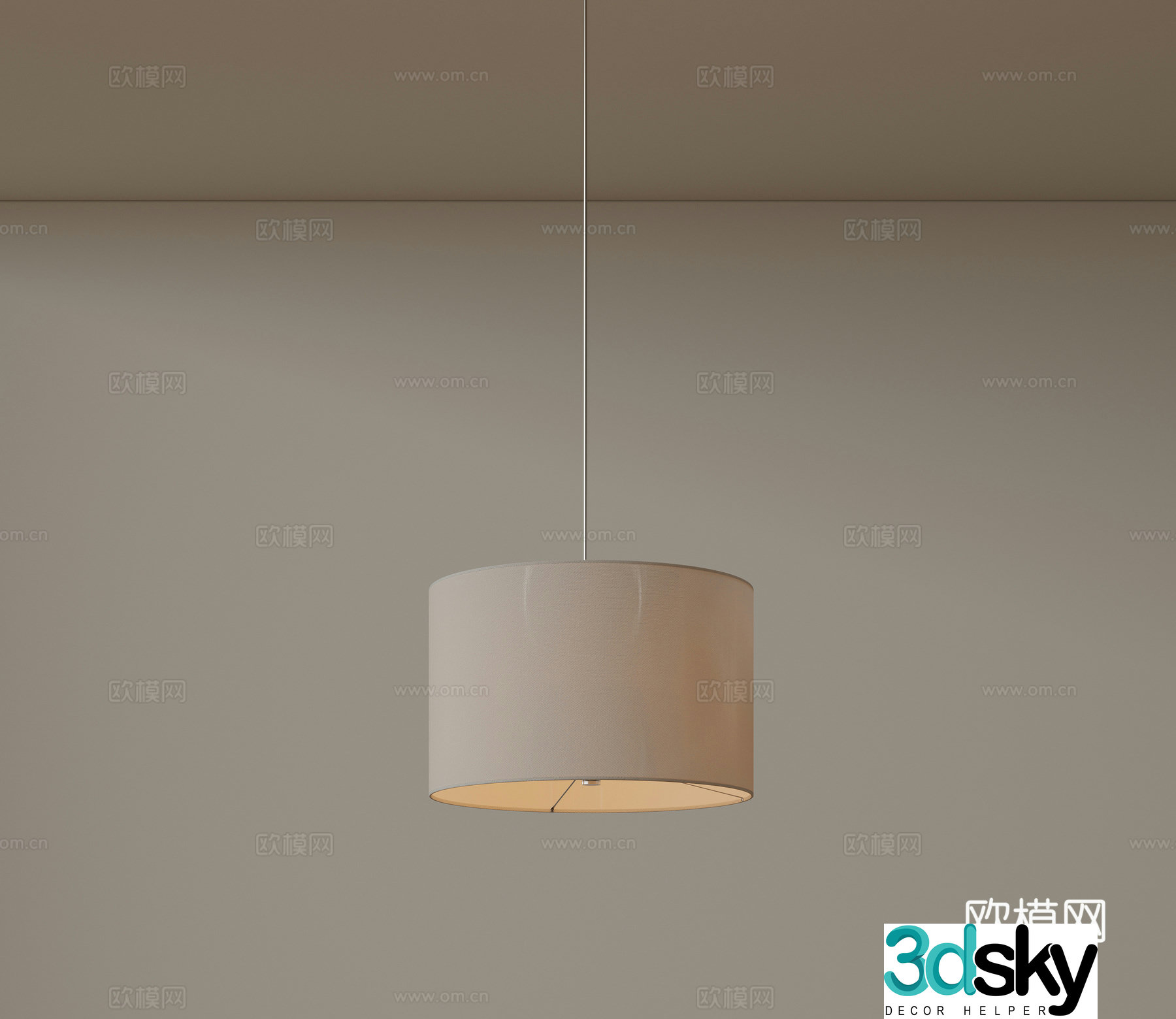 Modern medieval style chandelier Minimalist cream style chandelier Nordic simple chandelier Restaurant chandelier Bedroom 3D model