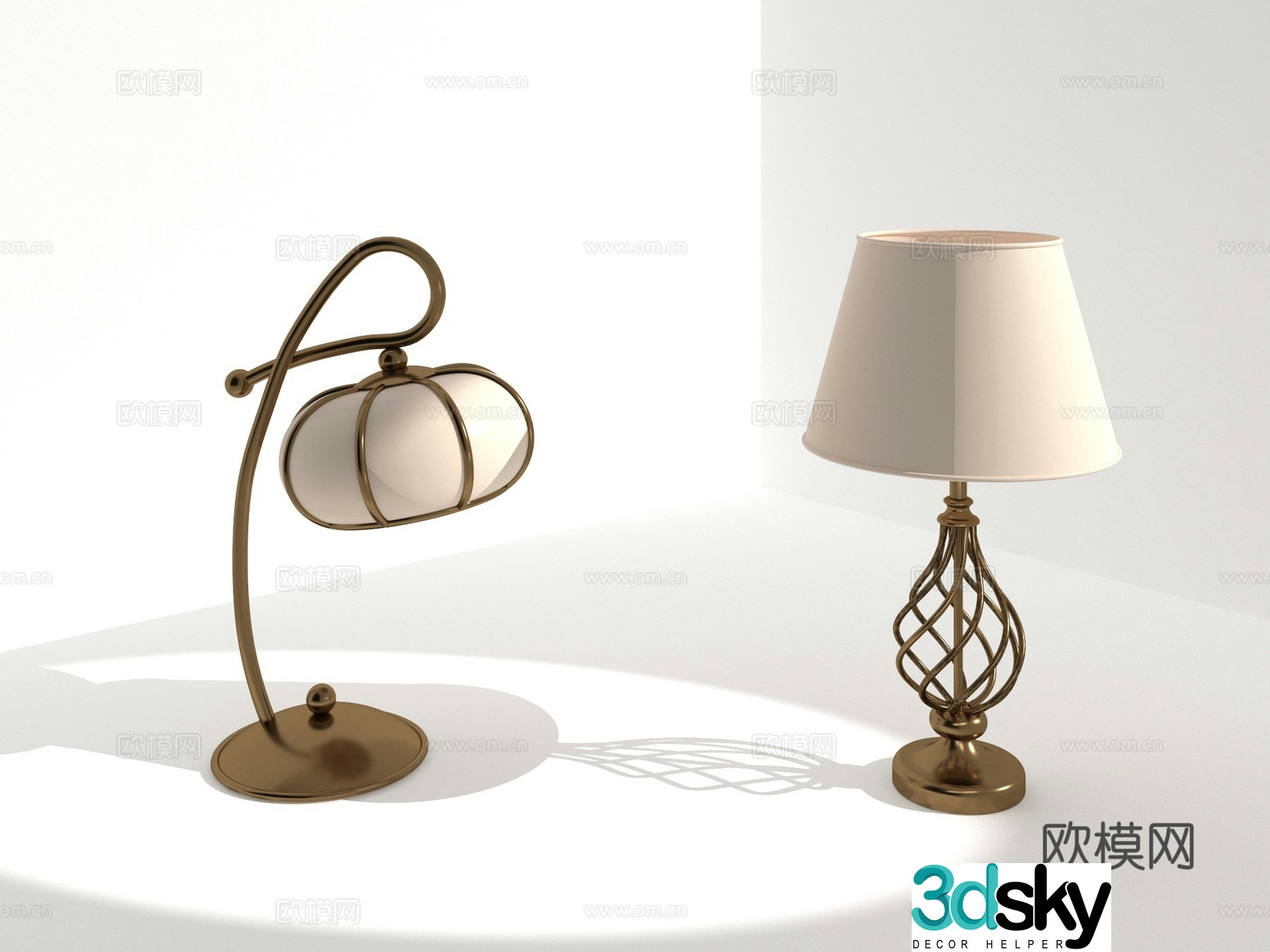 Living room desk lamp new style desk lamp fashionable desk lamp desk lamp 3d model