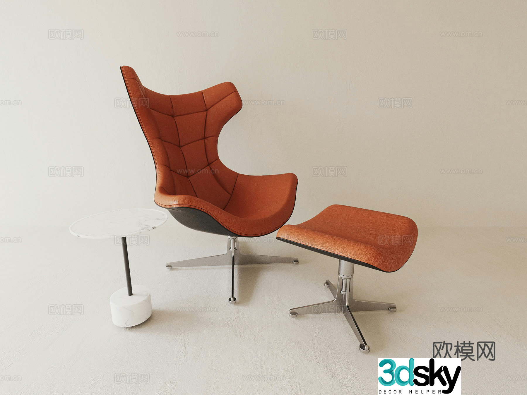 Chair Single Chair Leisure Chair Office Chair 3D Model
