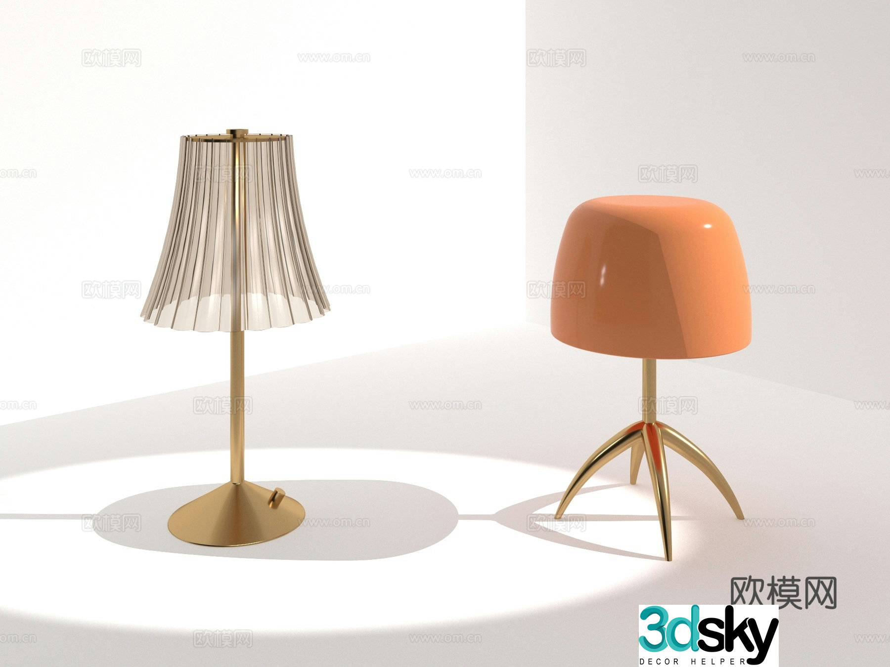 Living room desk lamp new style desk lamp fashionable desk lamp desk lamp 3d model