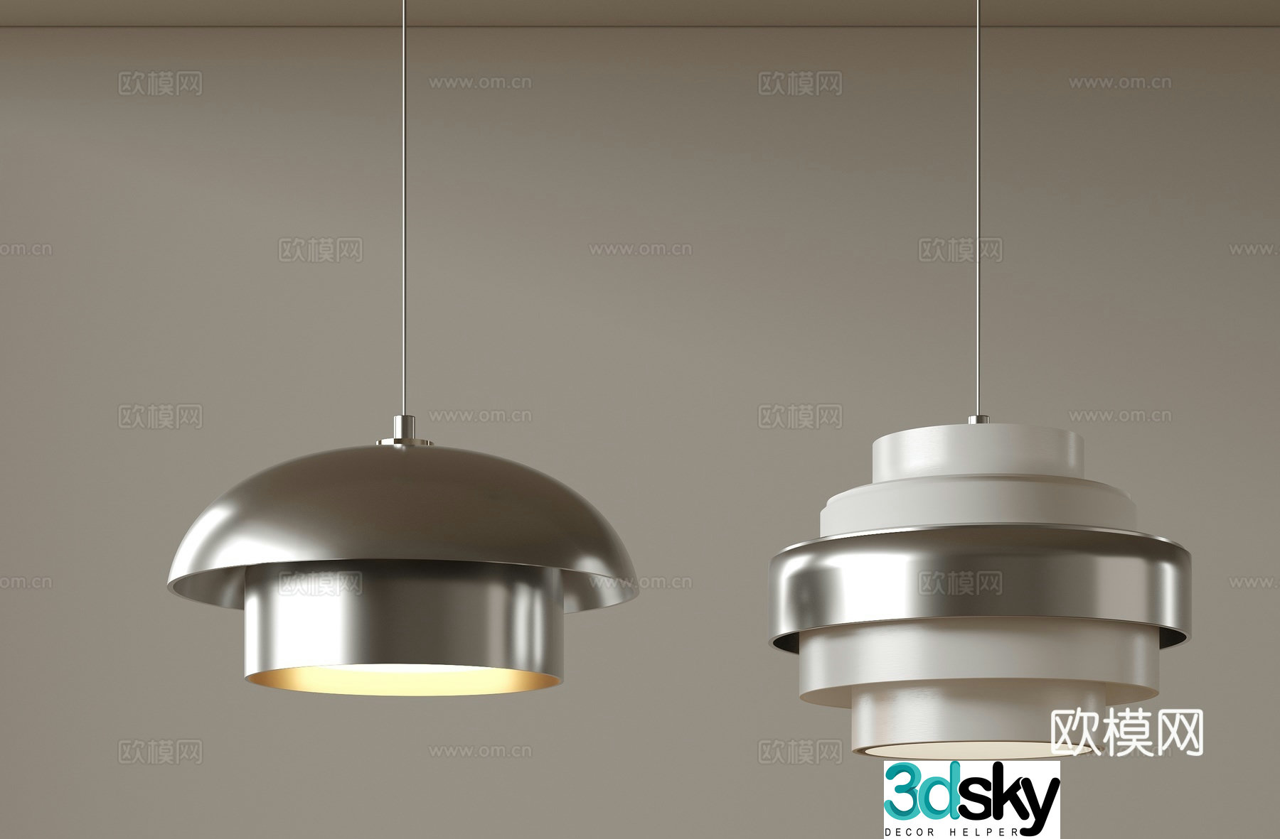 Modern medieval style chandelier Minimalist cream style chandelier Nordic simple chandelier Restaurant chandelier Bedroom 3D model