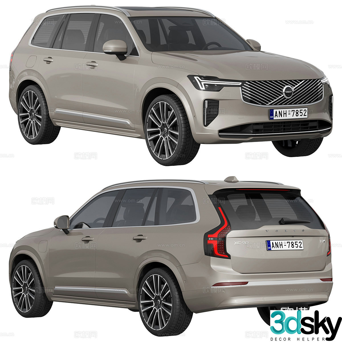 Volvo Volvo XC90 2025 3d model