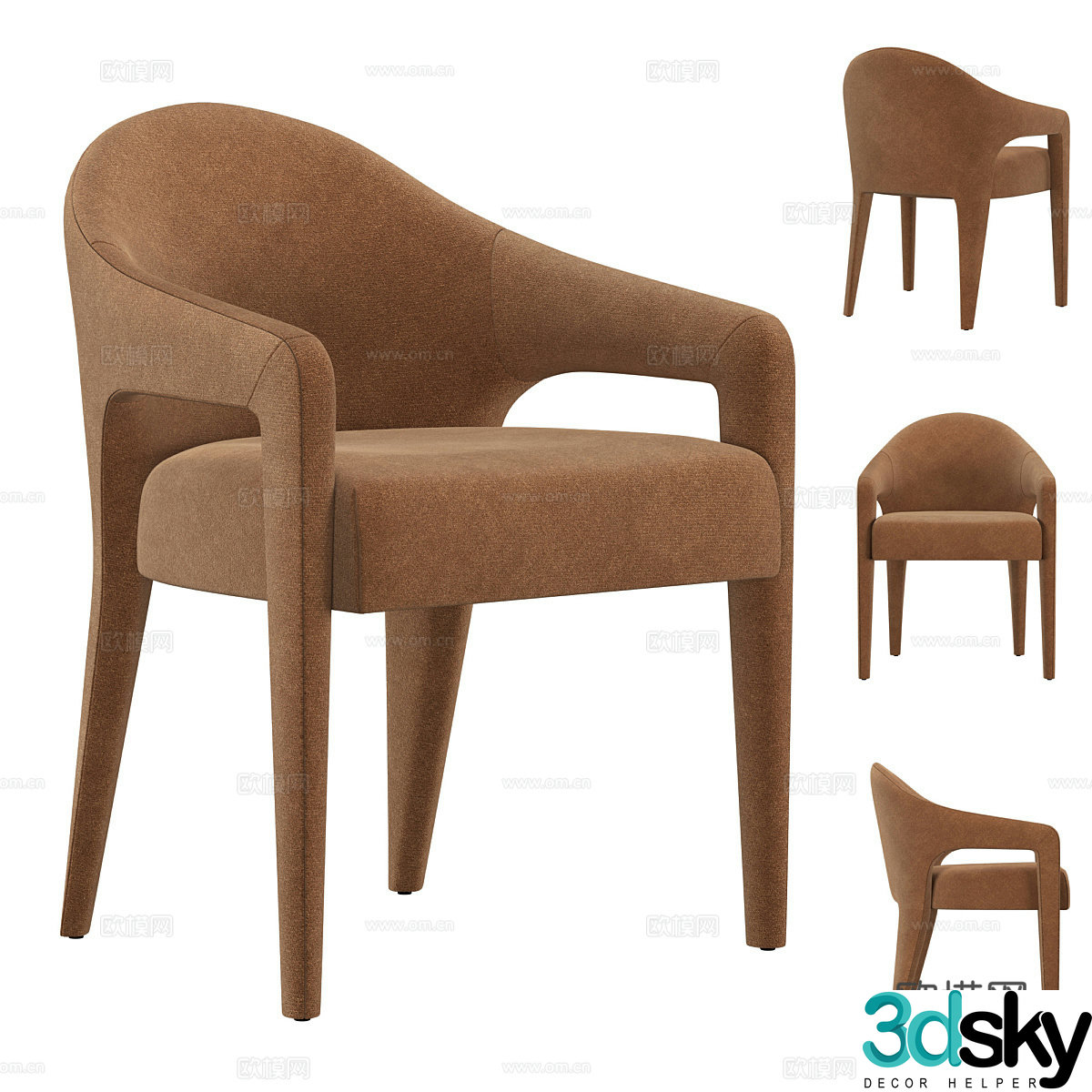 Armchair 3d model