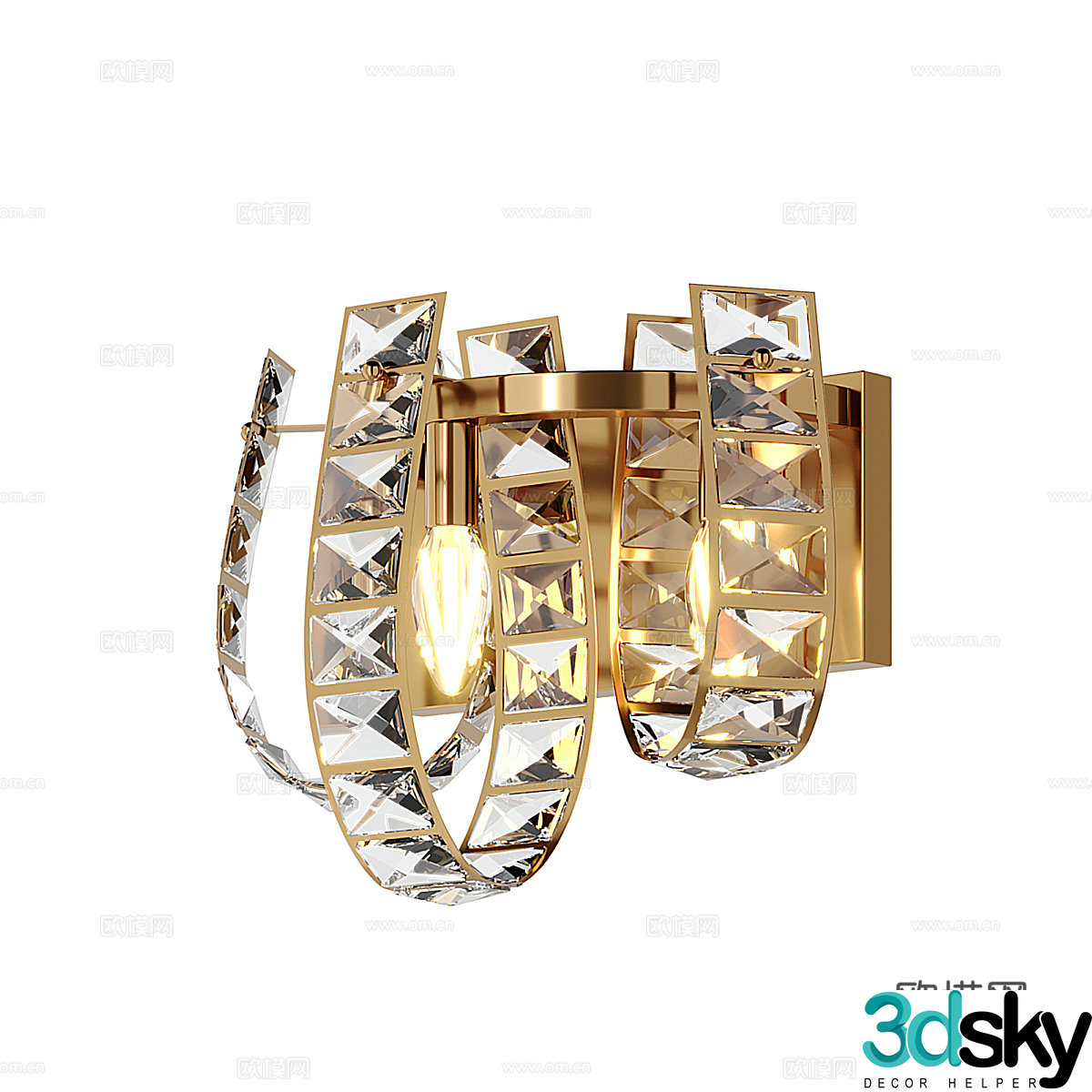 Modern simple and light luxury wall lamp Wall lamp Simple wall lamp Living room wall lamp Light luxury wall lamp 3D model
