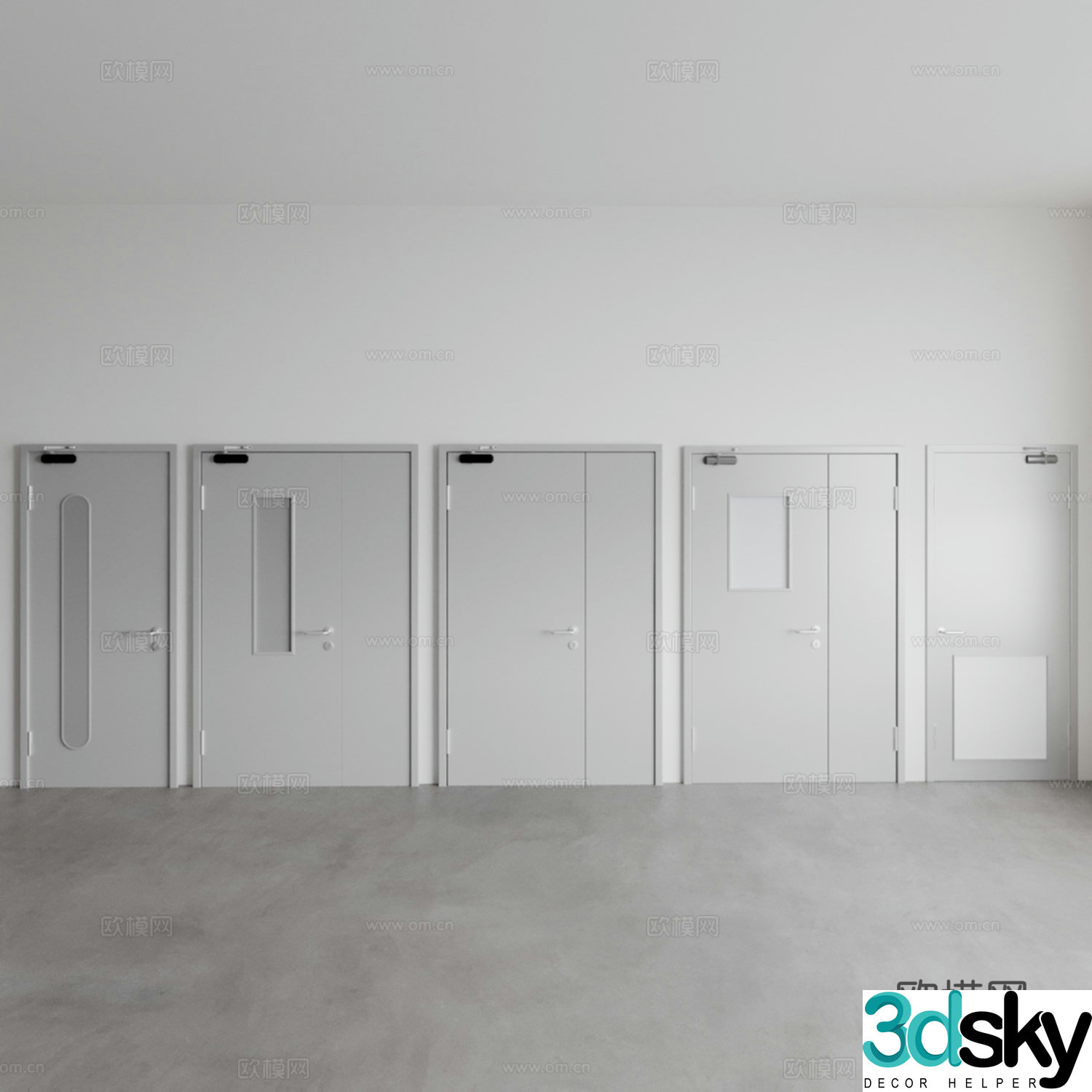 fire door 3d model
