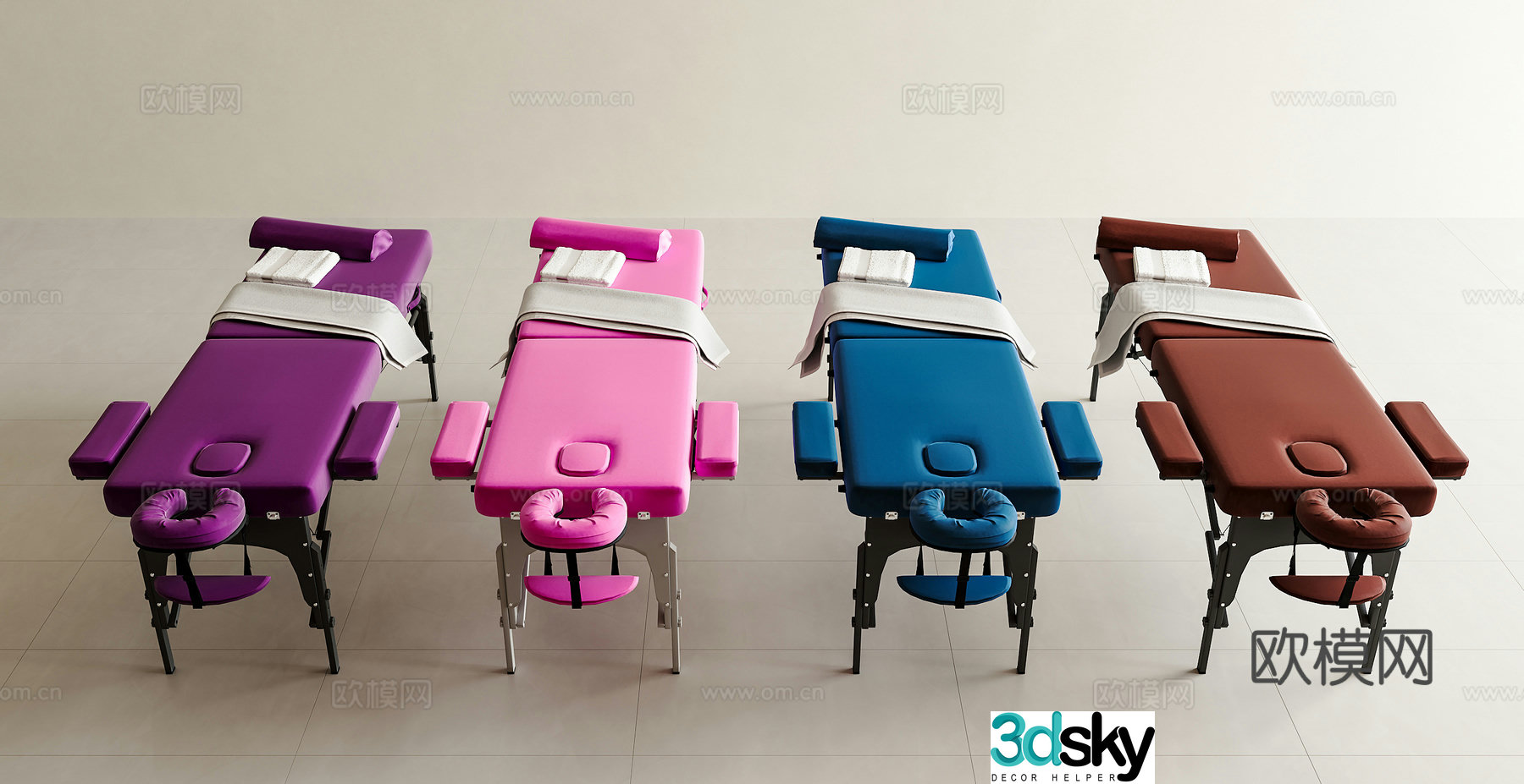 Modern massage bed SPA bed Massage bed Physical therapy bed Beauty bed Beauty salon SPA bed 3d model