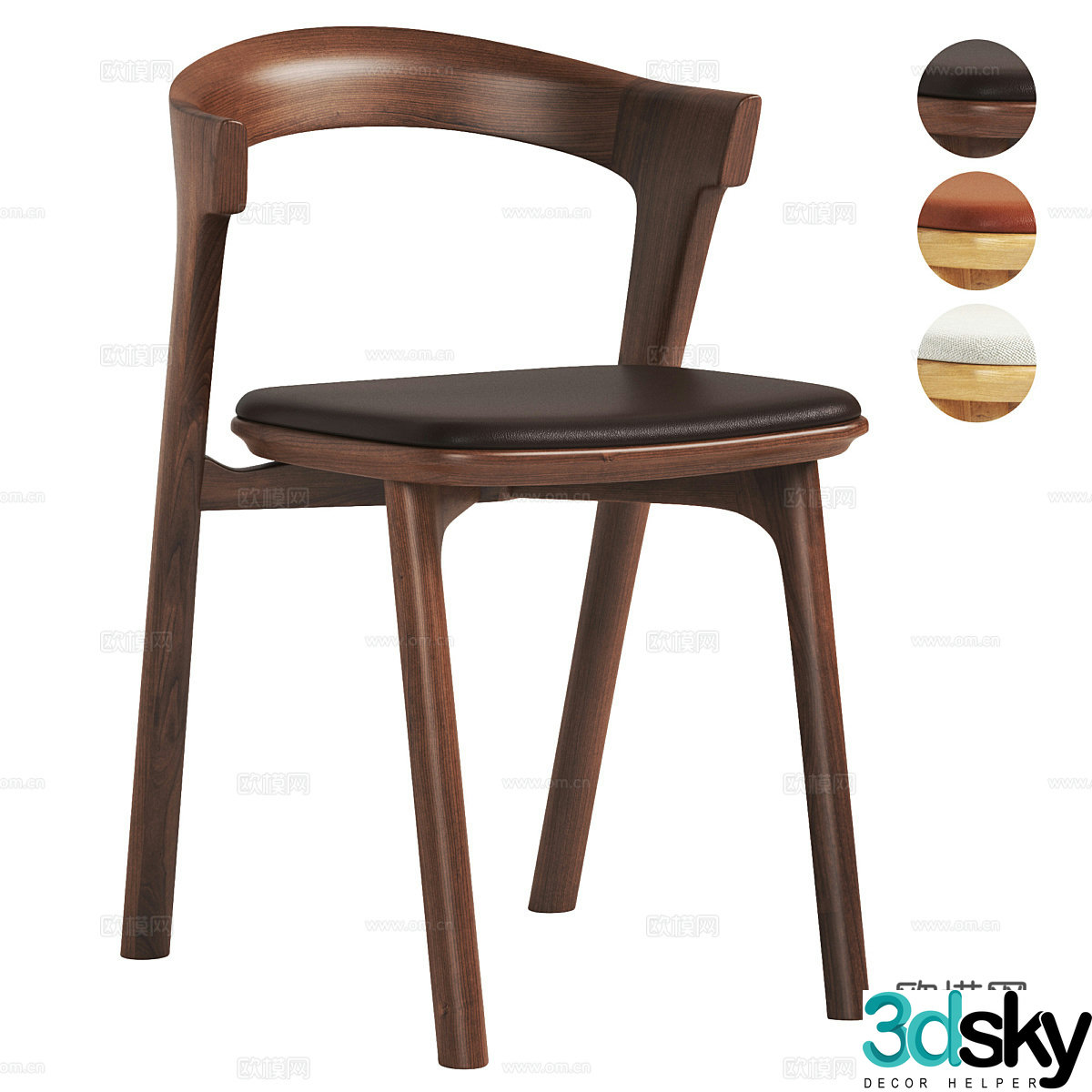 New Chinese chair 3d model