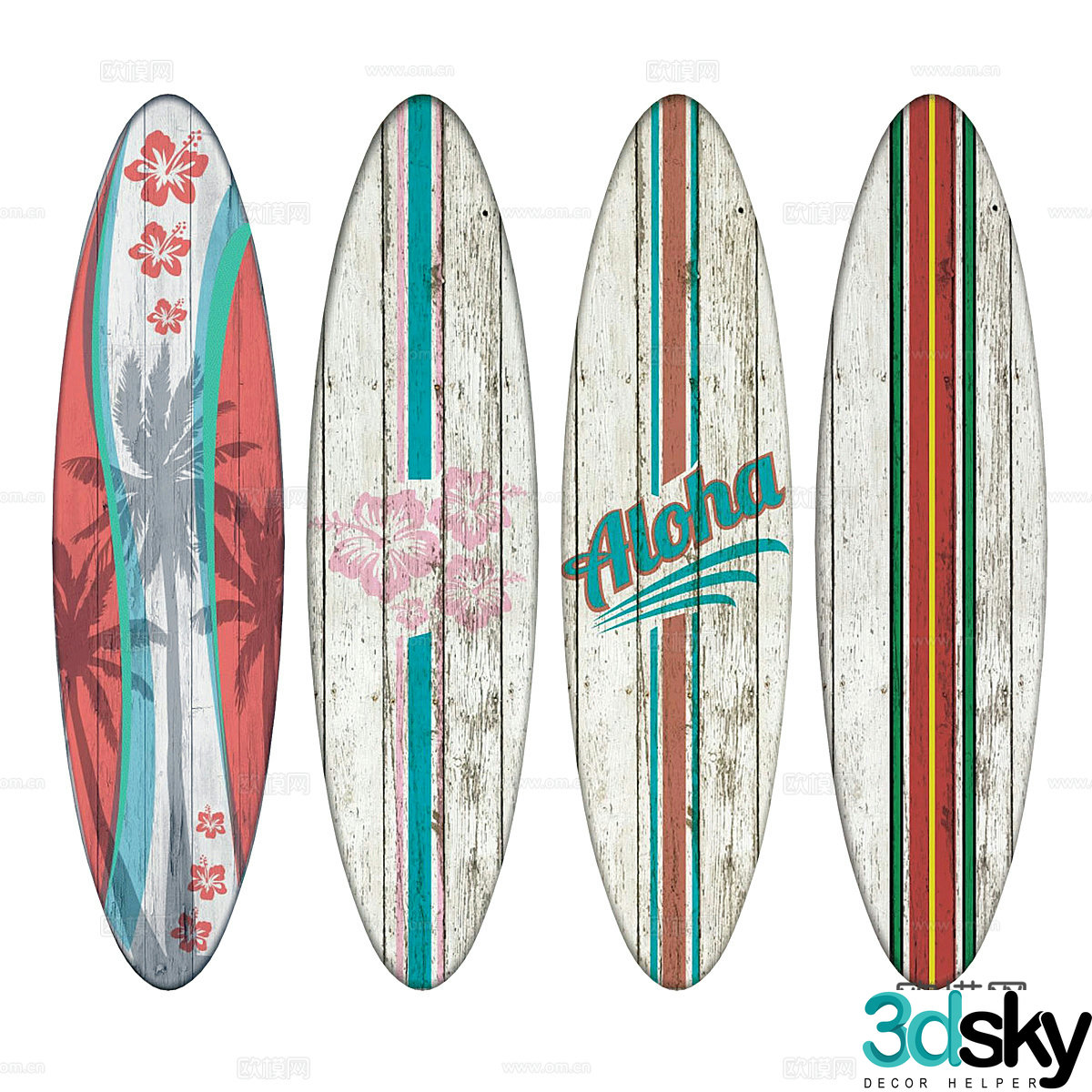 surfboard 3d model