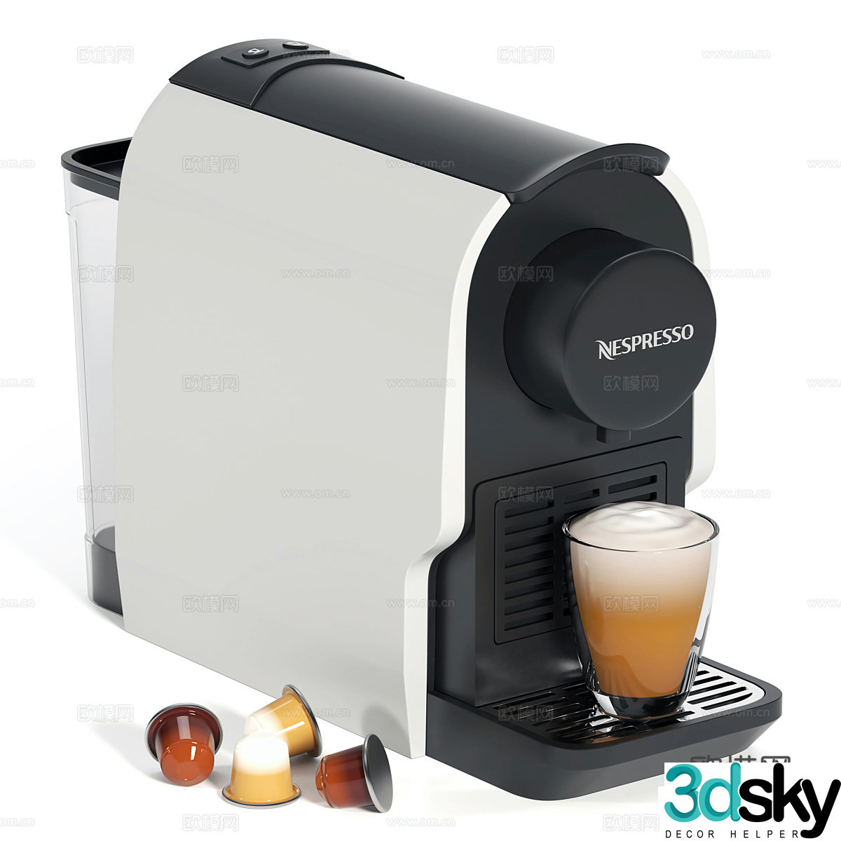 Coffee machine 3d model