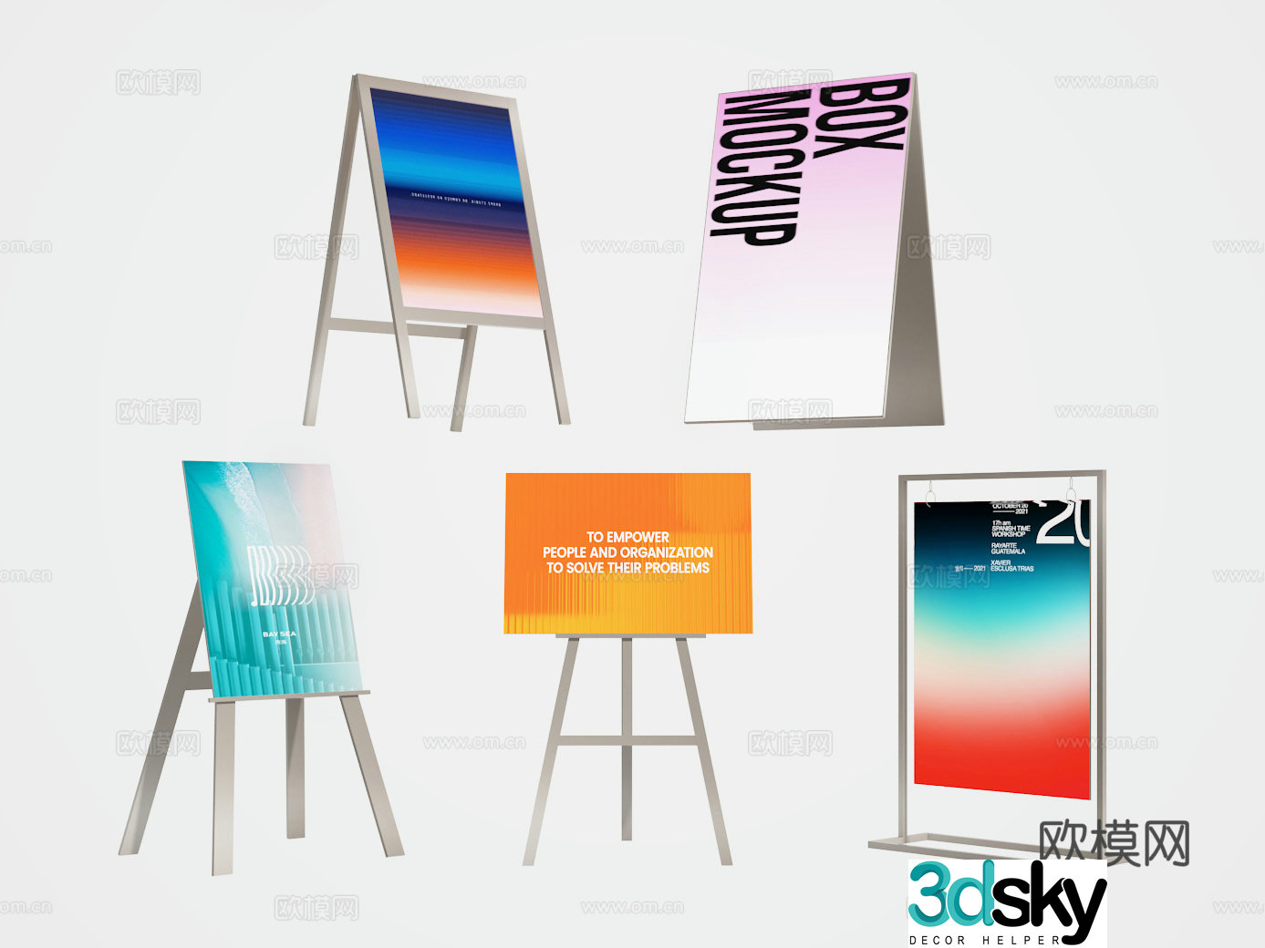billboard 3d model