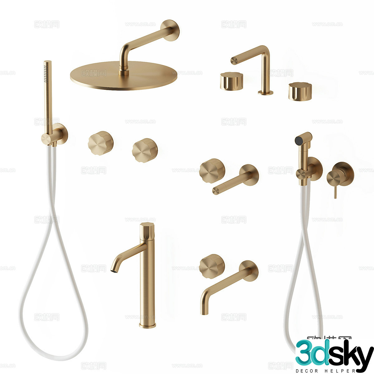 Shower Bathroom shower 3d model