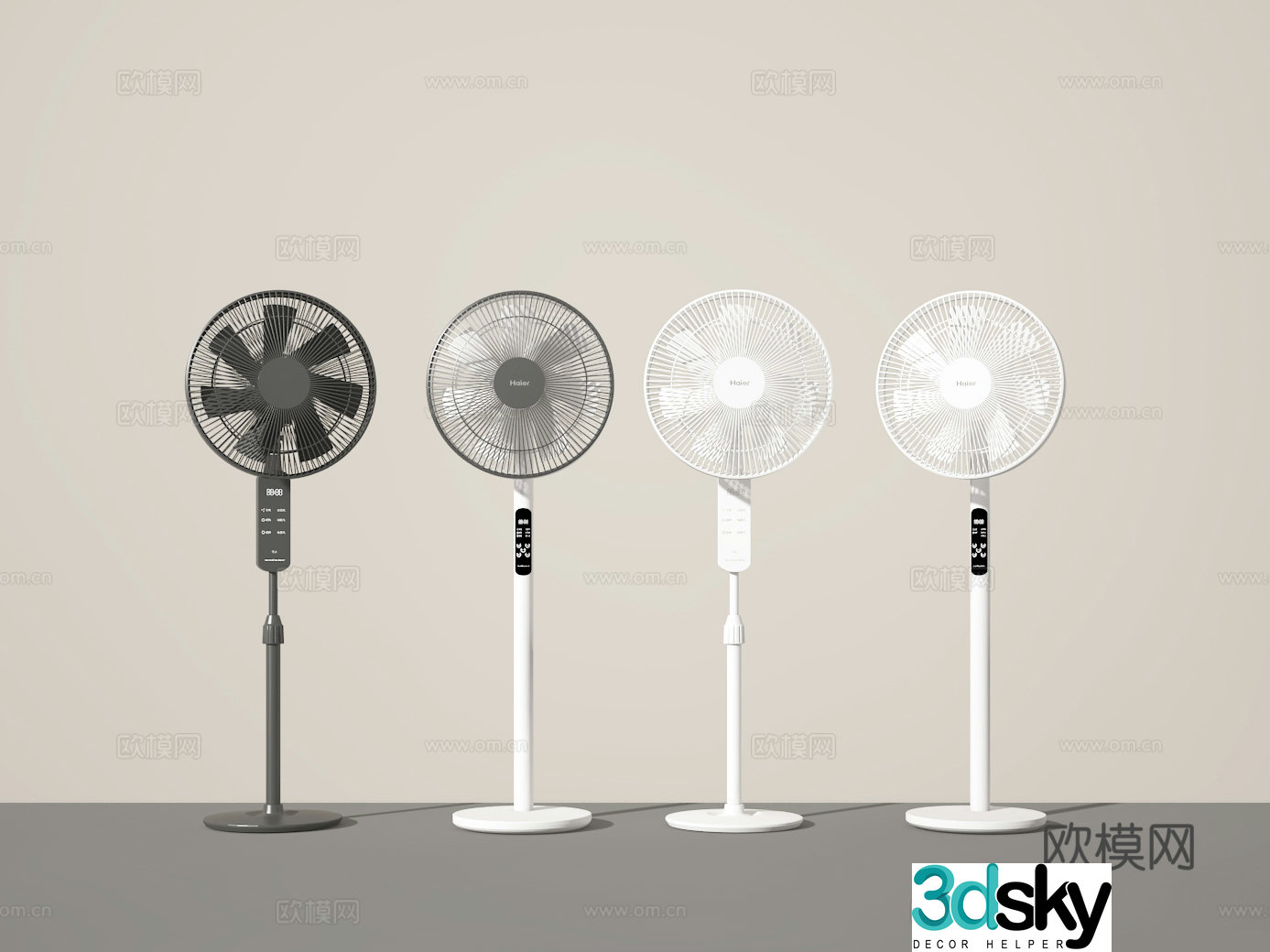 Fan 3d model