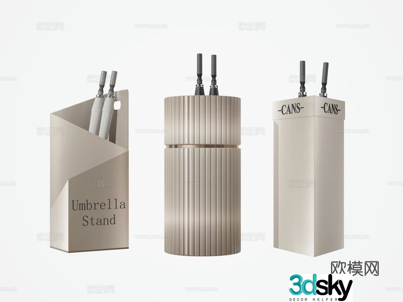 Umbrella stand 3d model