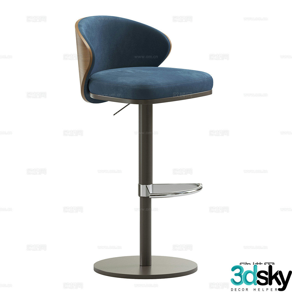 Bar chair 3d model