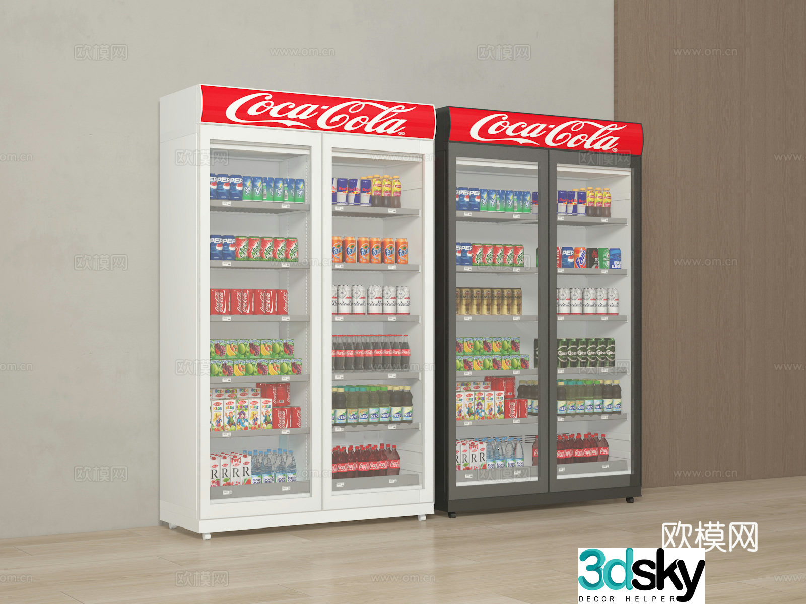 Refrigerator 3d model