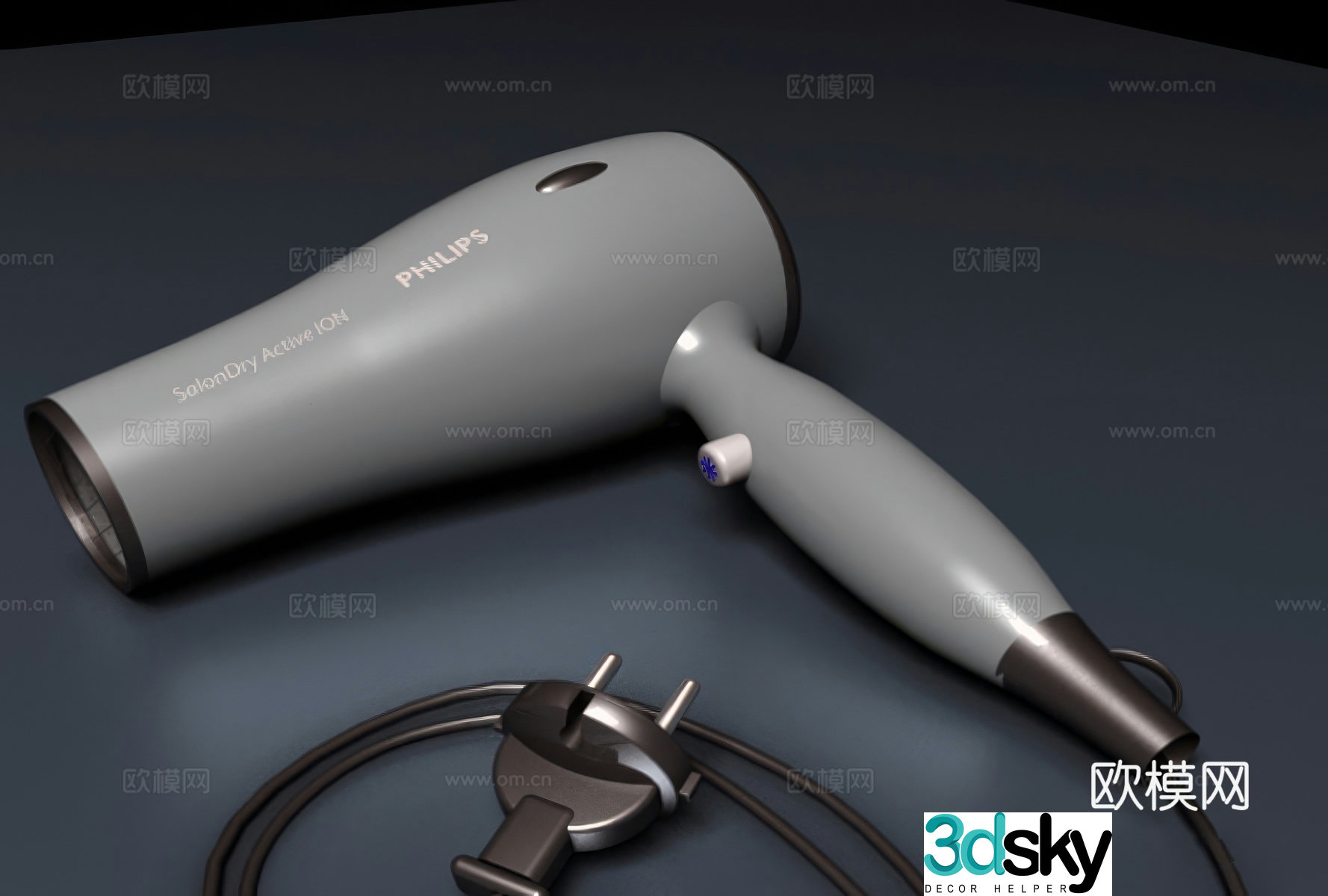Phillips Philips Hair Dryer 3D Model