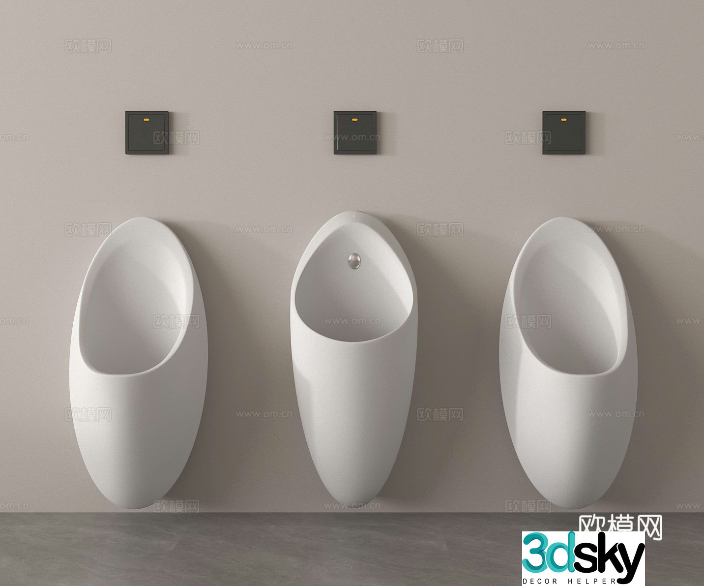 Urinal urinal urinal urinal 3d model